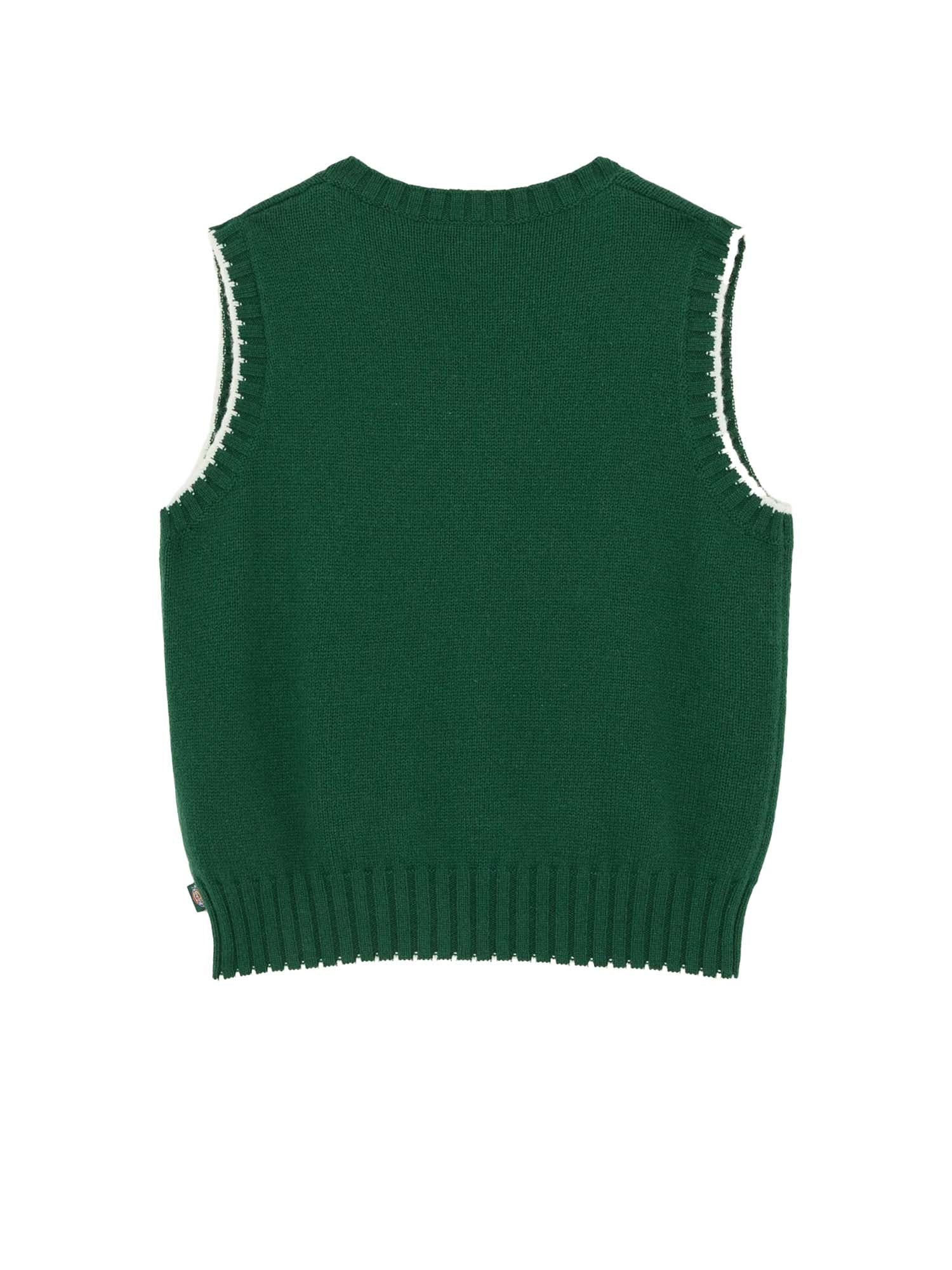 Dickies Gilet in maglia Slayden Verde