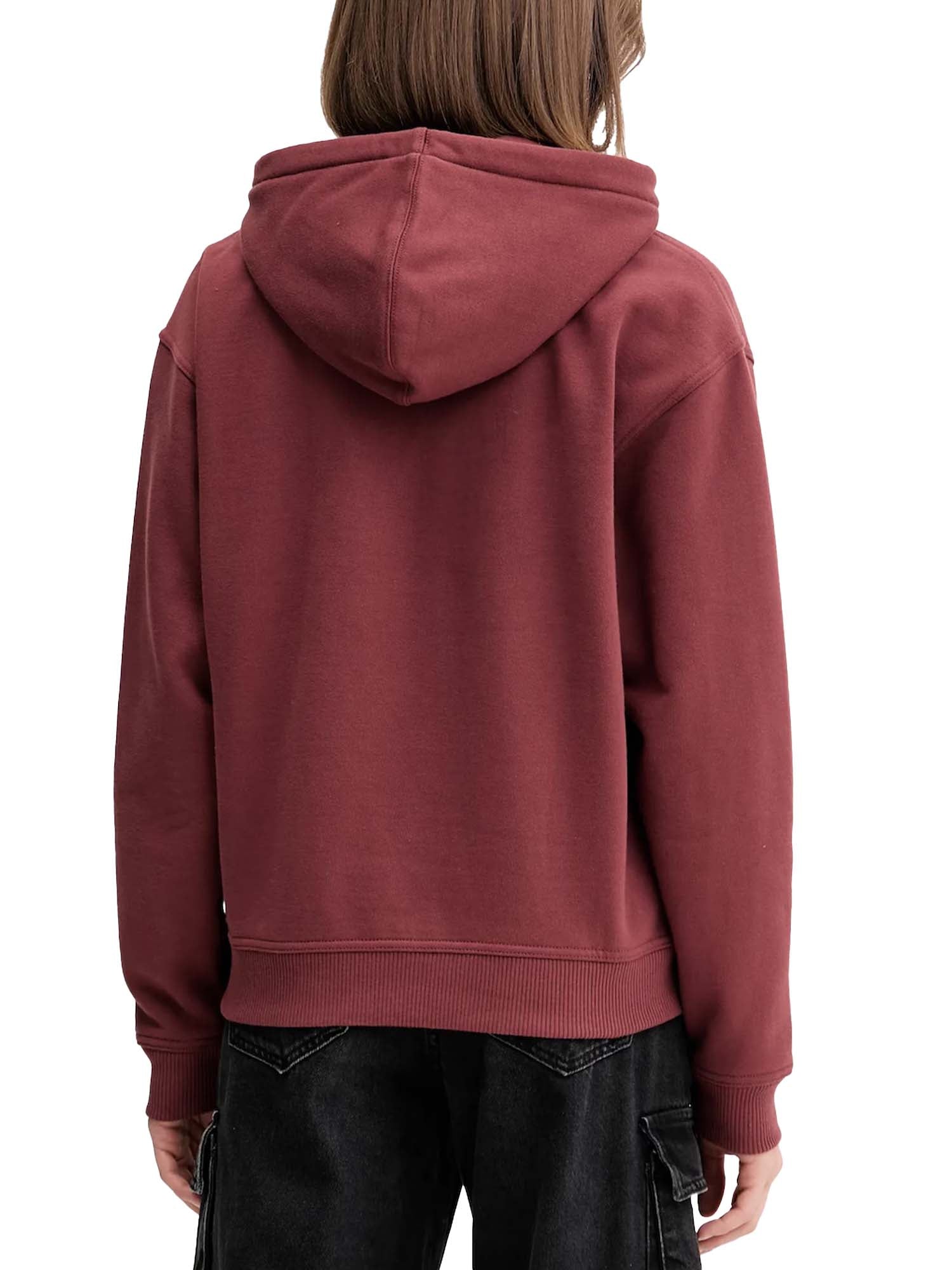 Dickies Felpa Con Cappuccio Clancy Bordeaux