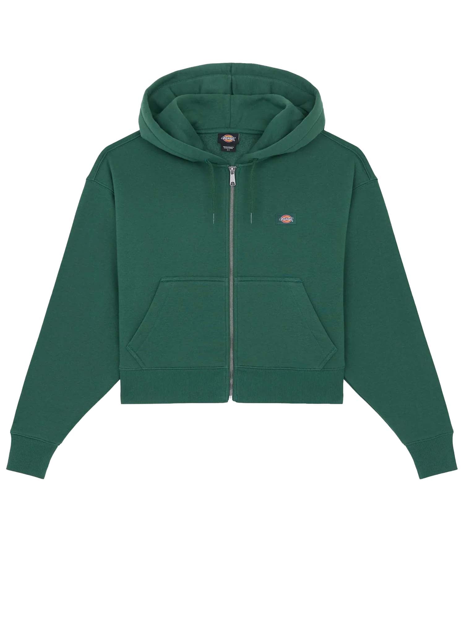 Dickies Oakport Zip Hoodie W Verde