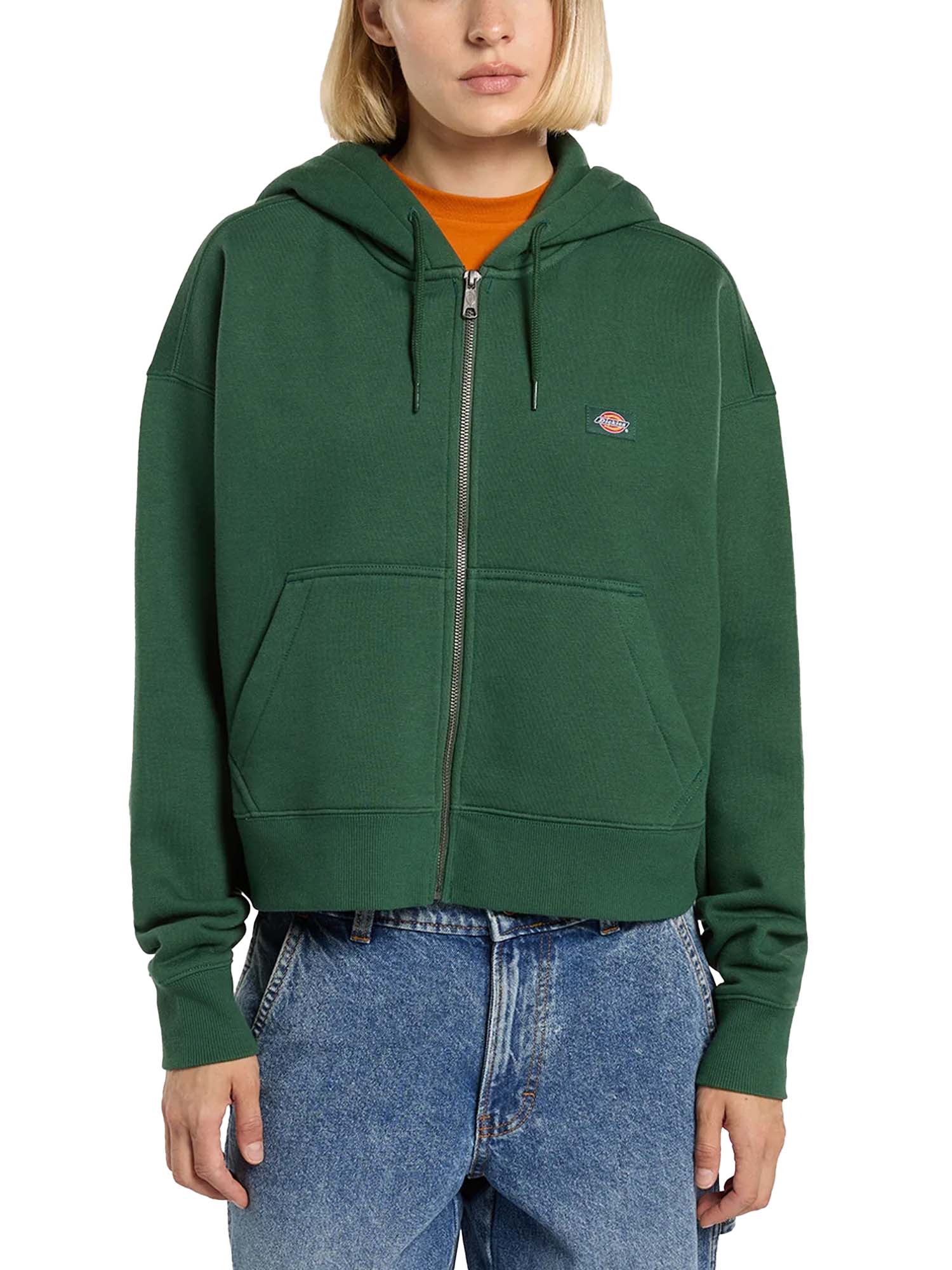 Dickies Oakport Zip Hoodie W Verde