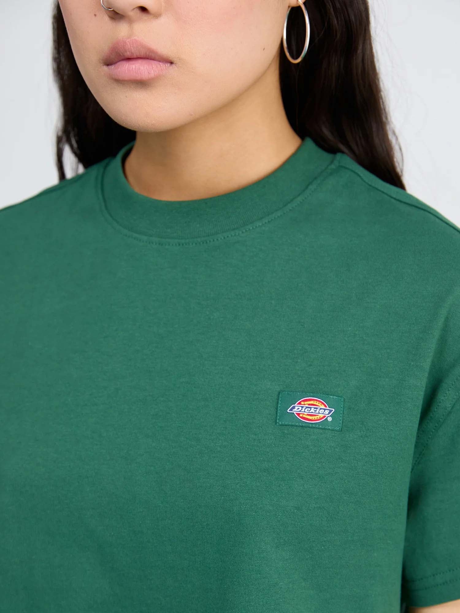 Dickies T-Shirt Oakport A Maniche Corte Verde
