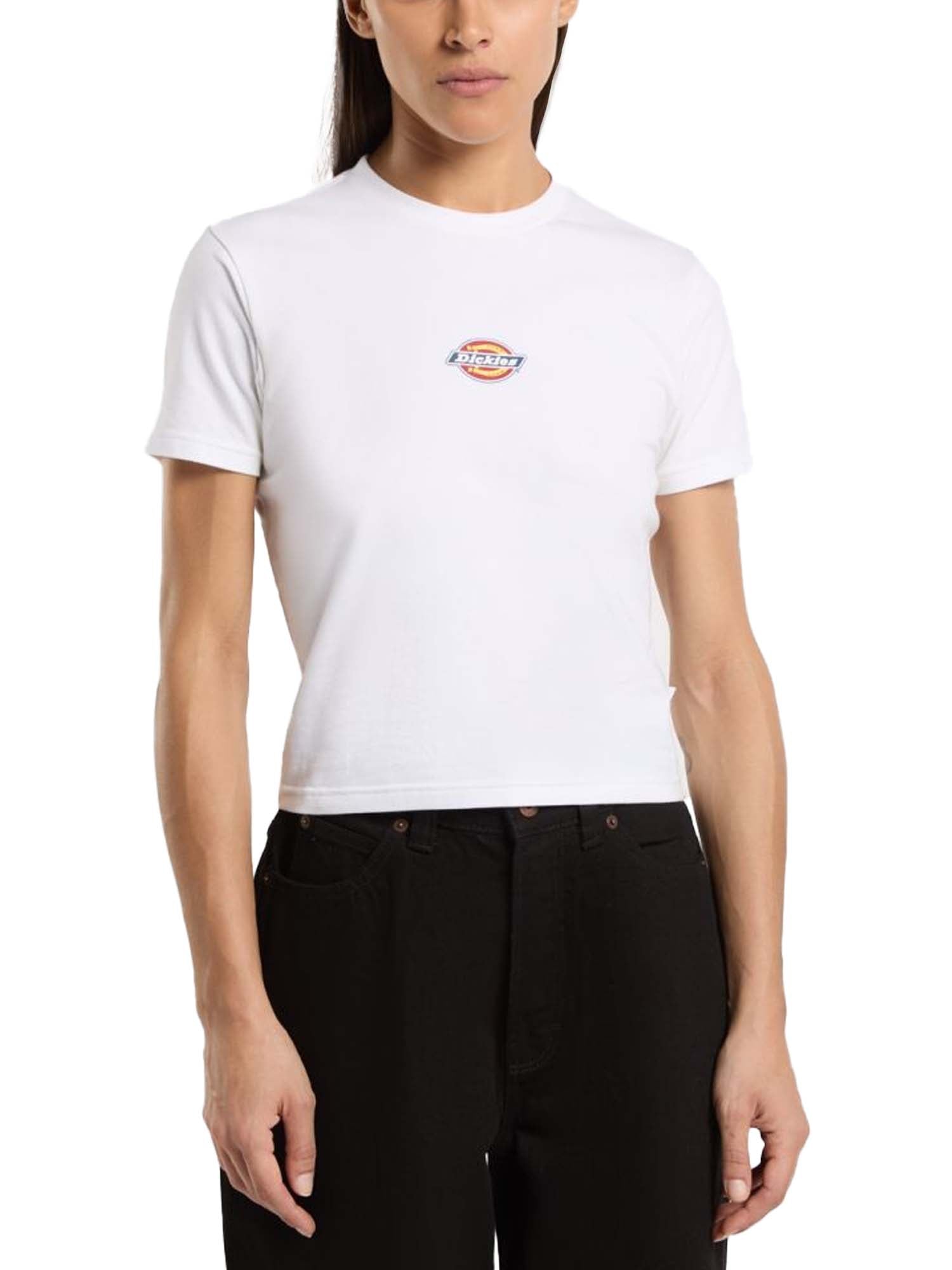 Dickies T-shirt leggera Maple Valley regular Bianco