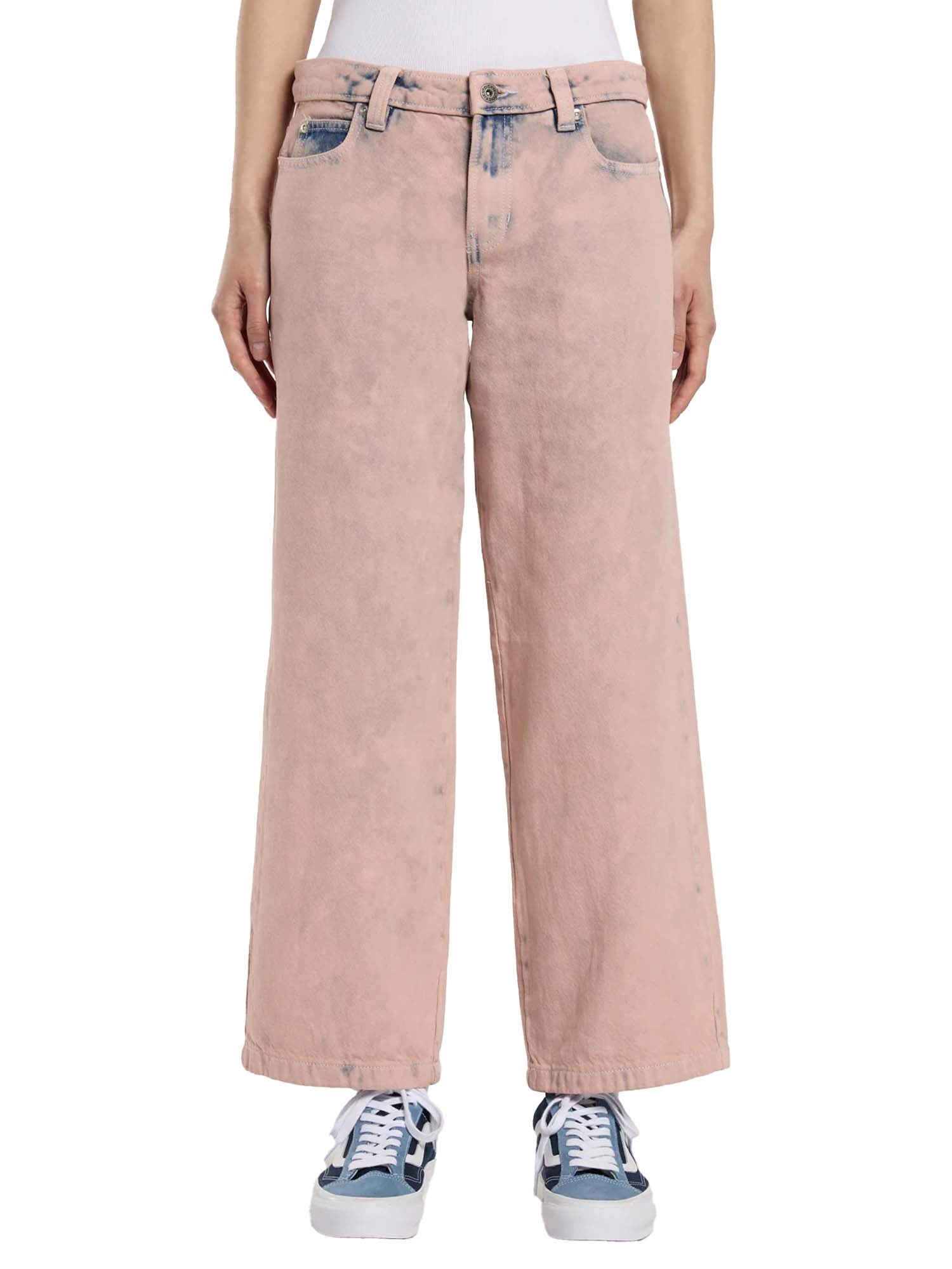 Dickies Jeans dritti e loose Mechanic Donna Rosa