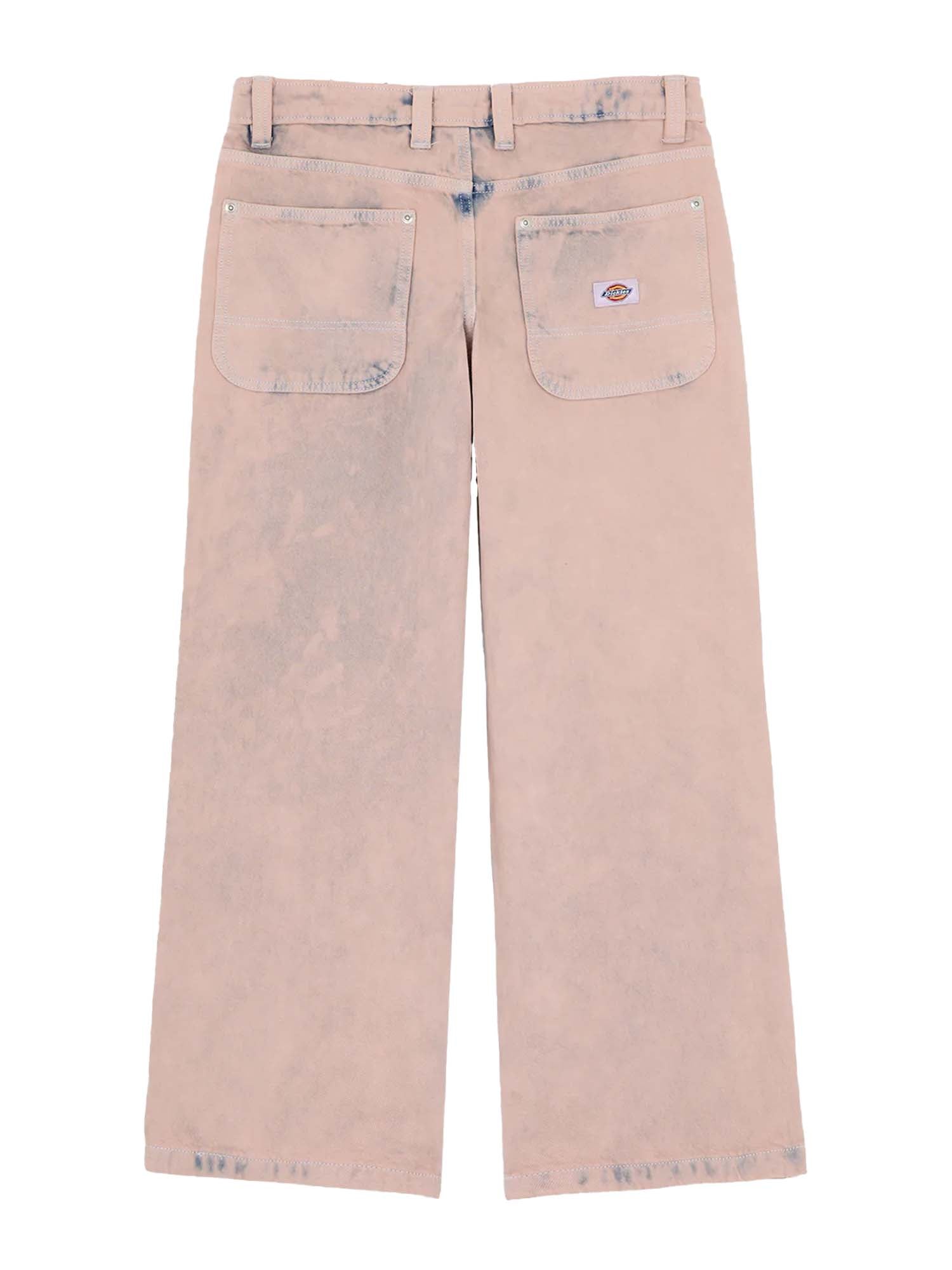 Dickies Jeans dritti e loose Mechanic Donna Rosa