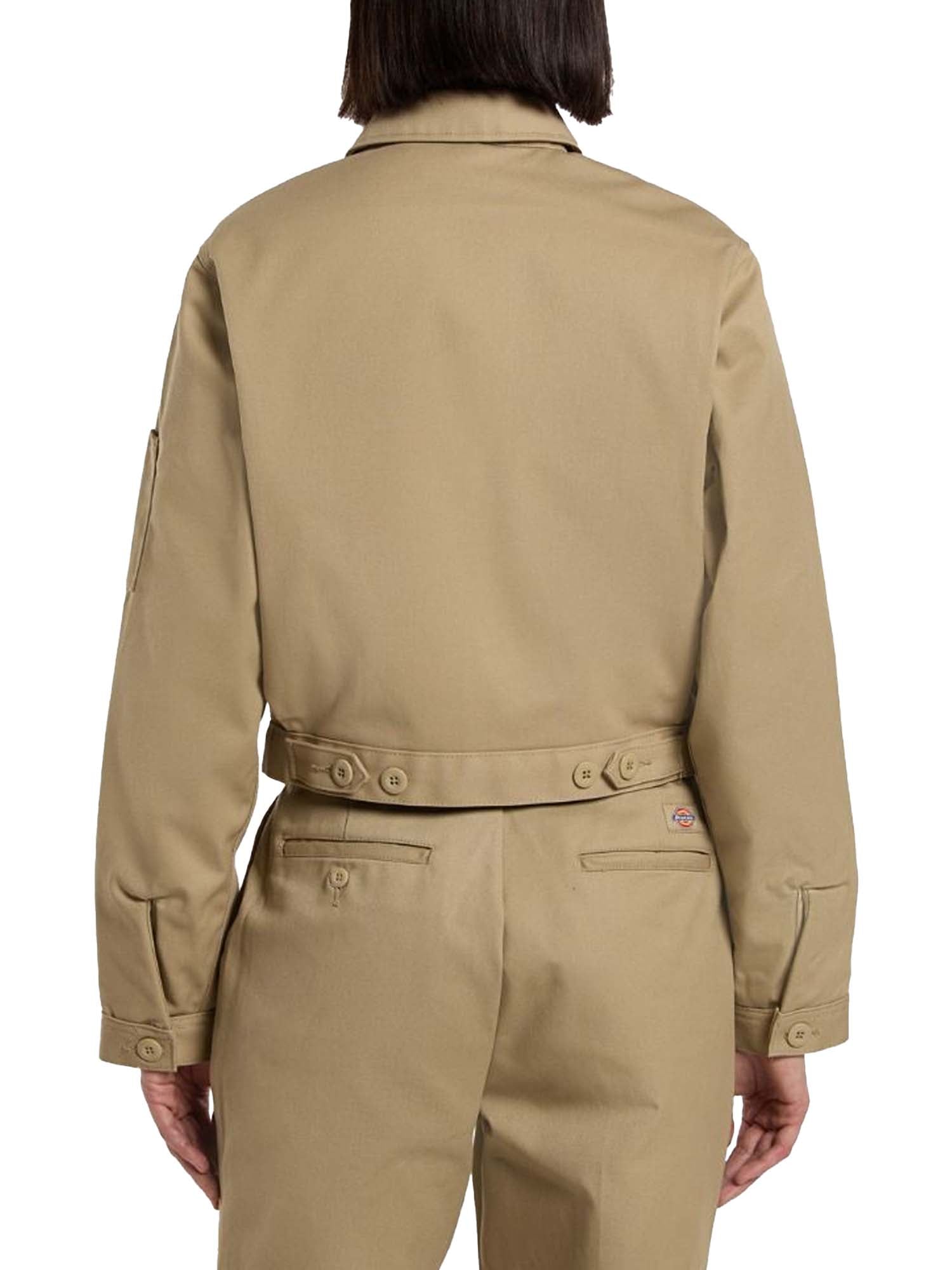 Dickies Giacca foderata Eisenhower corta in vita Beige