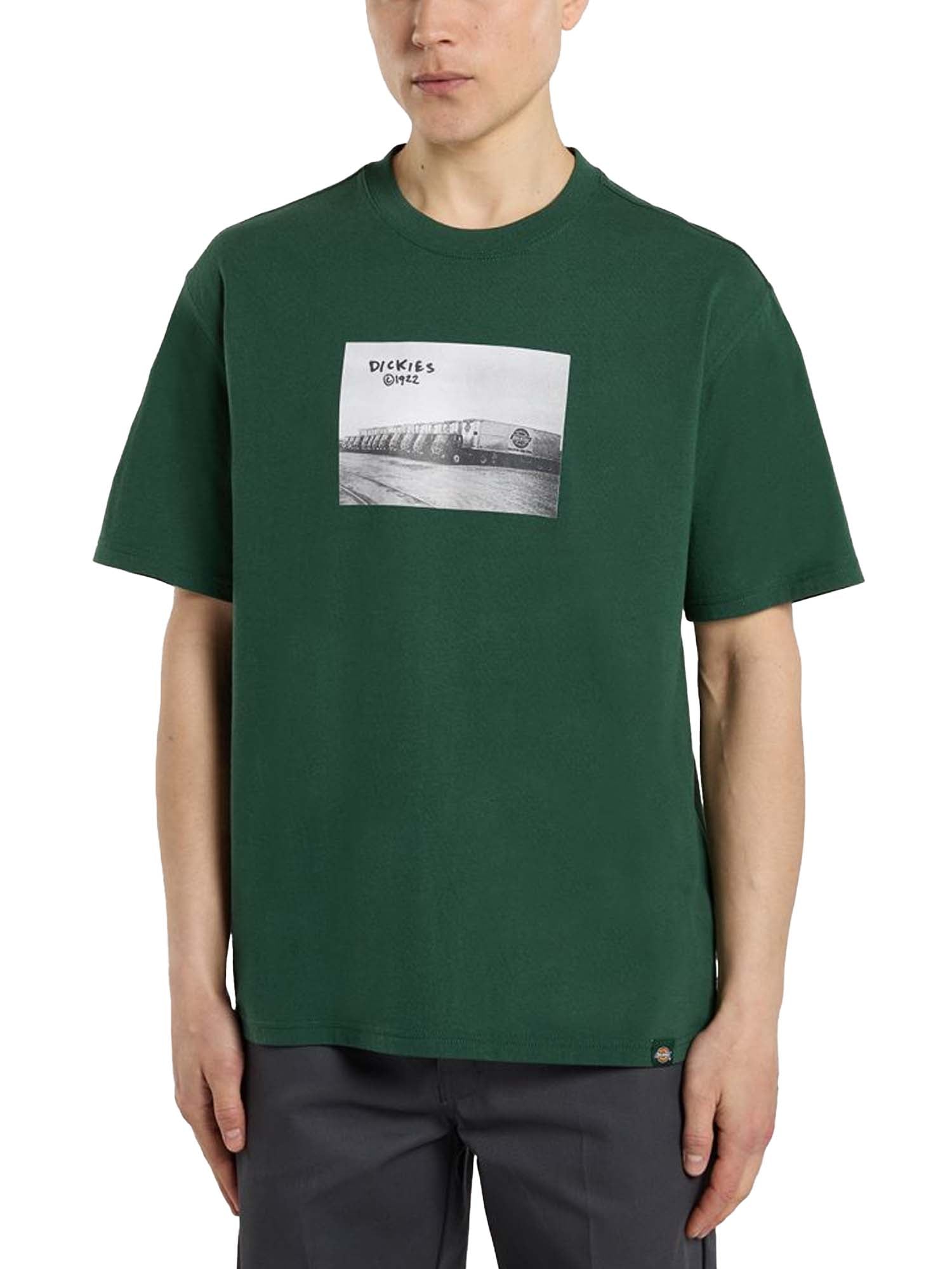 Dickies T-shirt di peso medio Sevier Verde