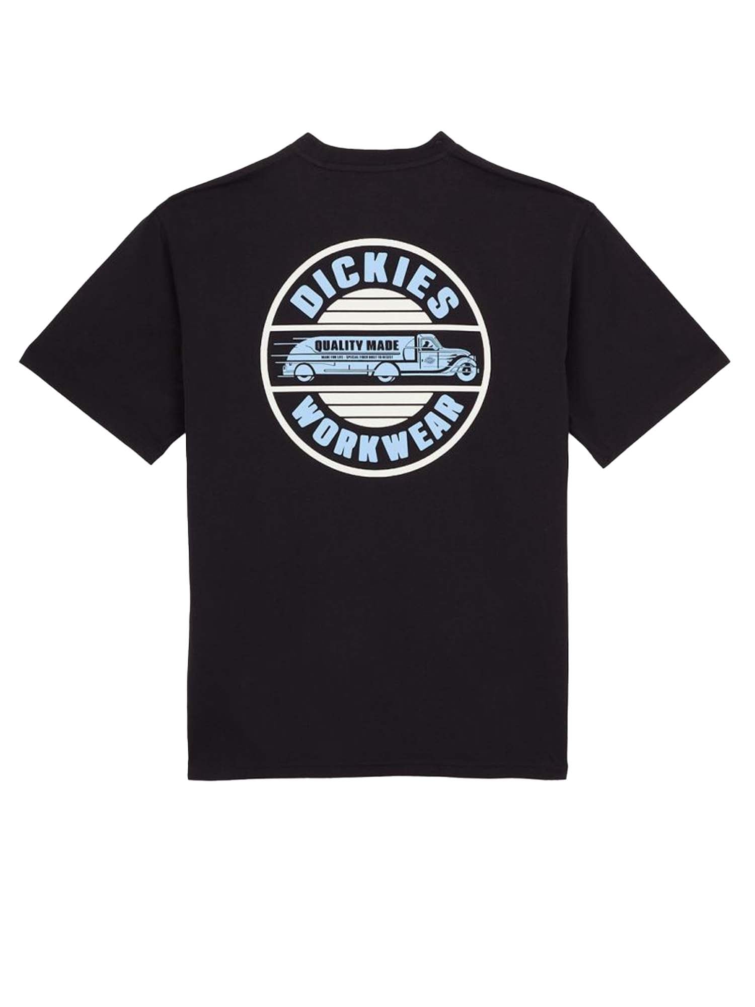 Dickies T-shirt leggera Circle Nero