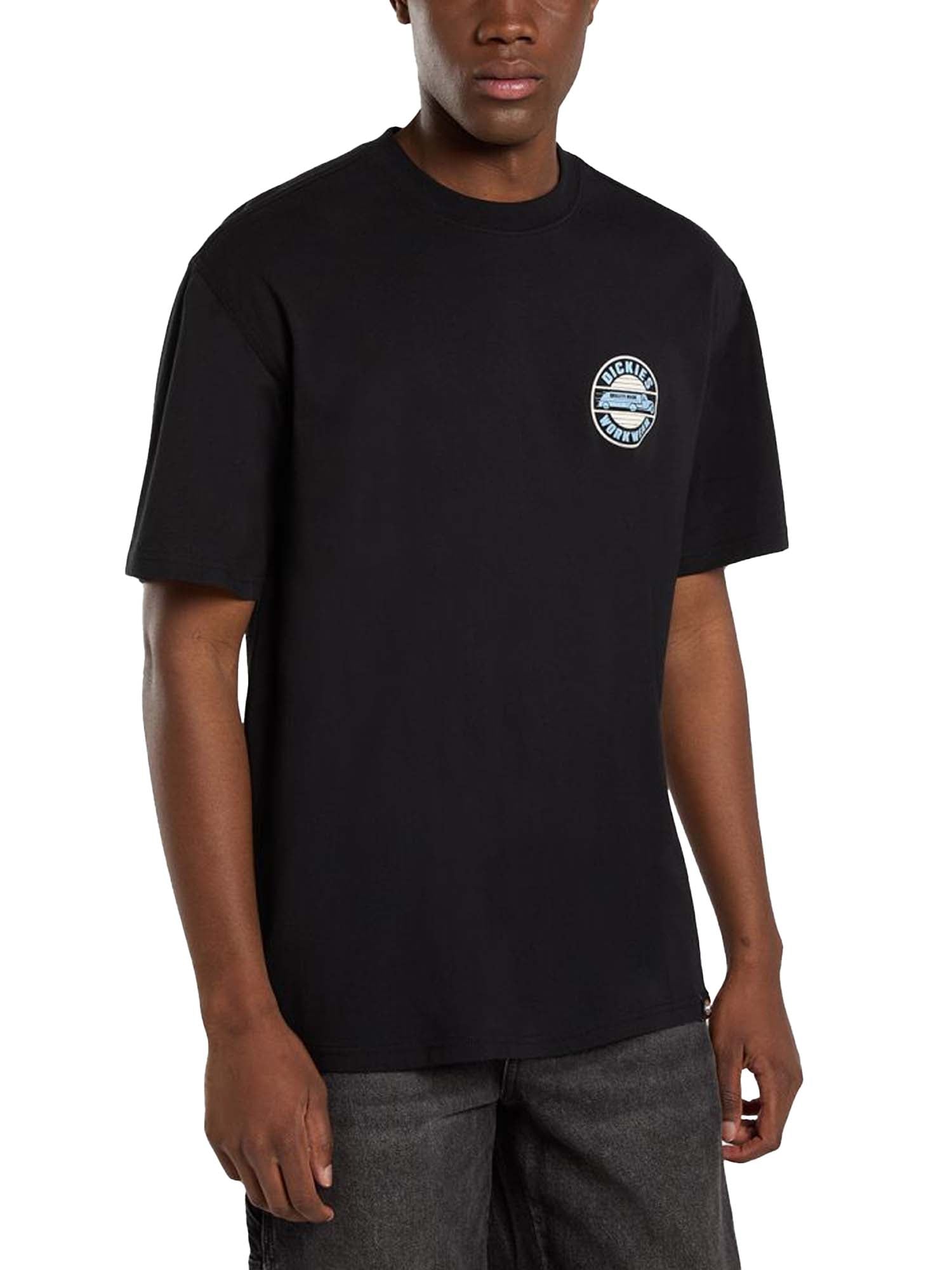 Dickies T-shirt leggera Circle Nero