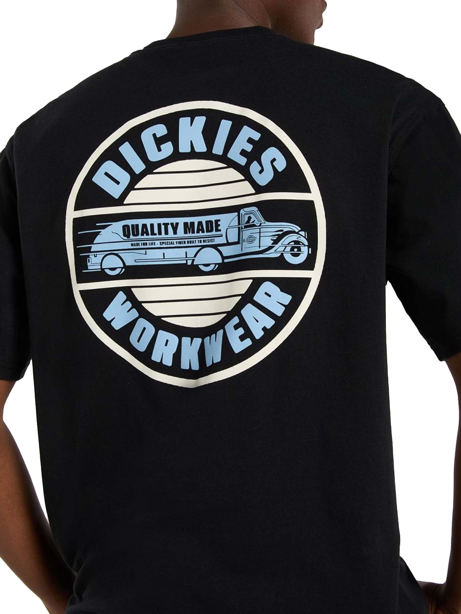 Dickies T-shirt leggera Circle Nero