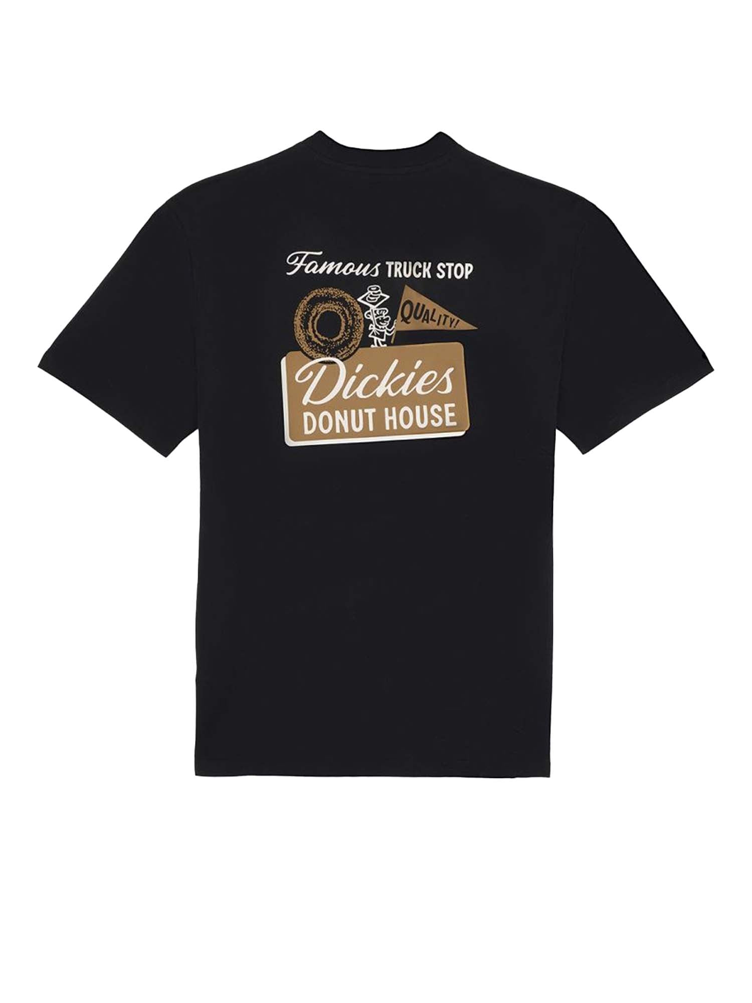 Dickies T-shirt leggera Donut House Nero
