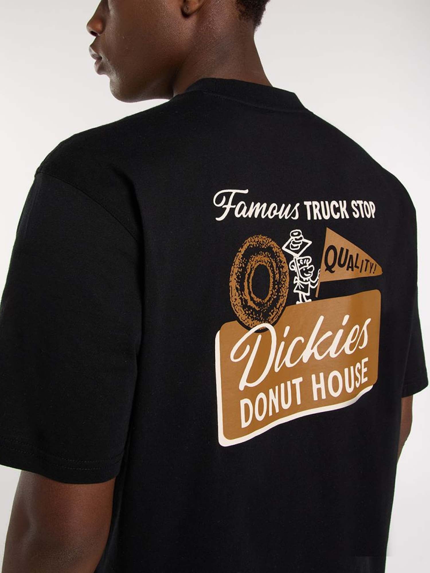 Dickies T-shirt leggera Donut House Nero