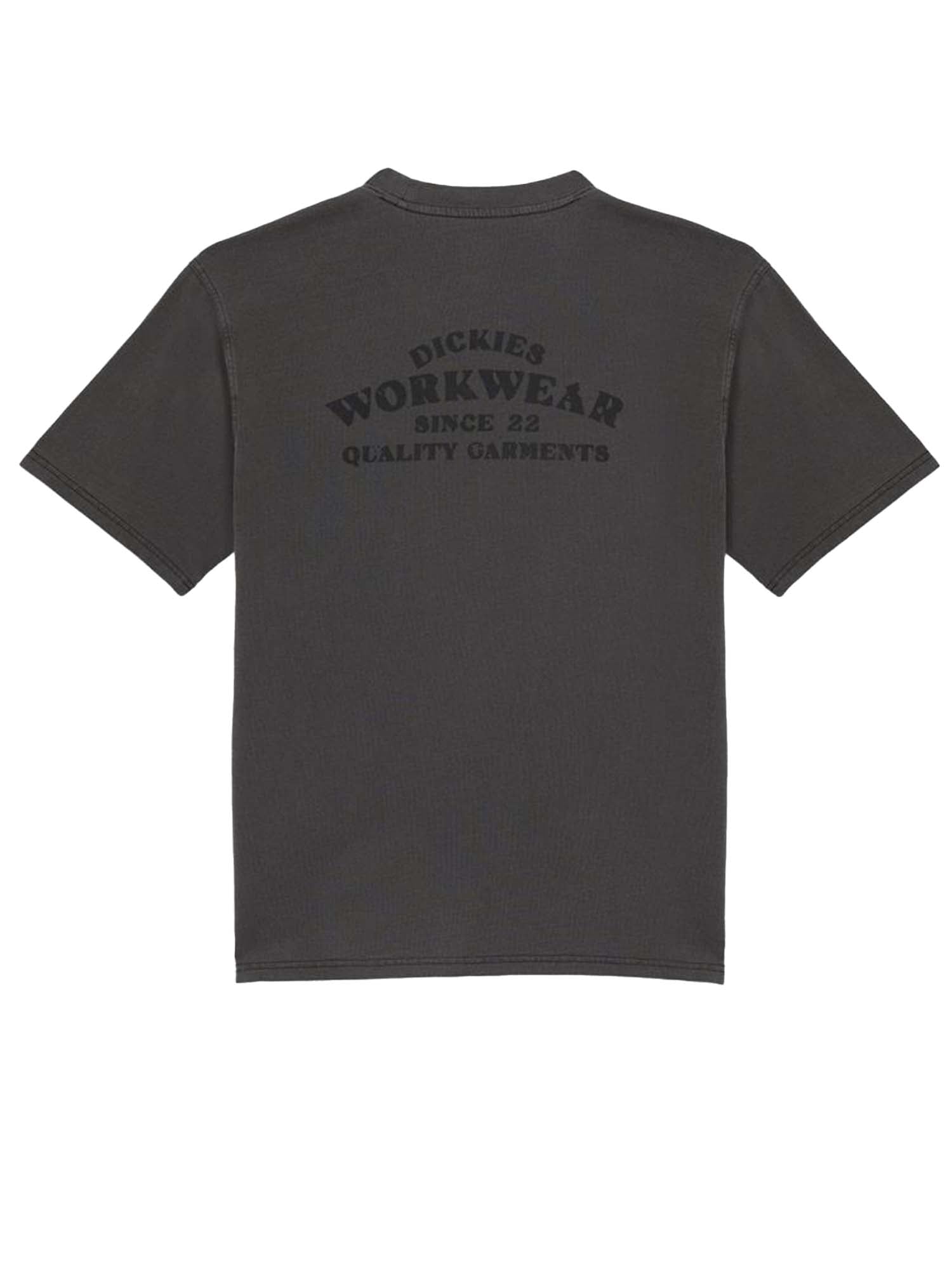 Dickies T-shirt tinta in capo di peso medio Christiana Nero