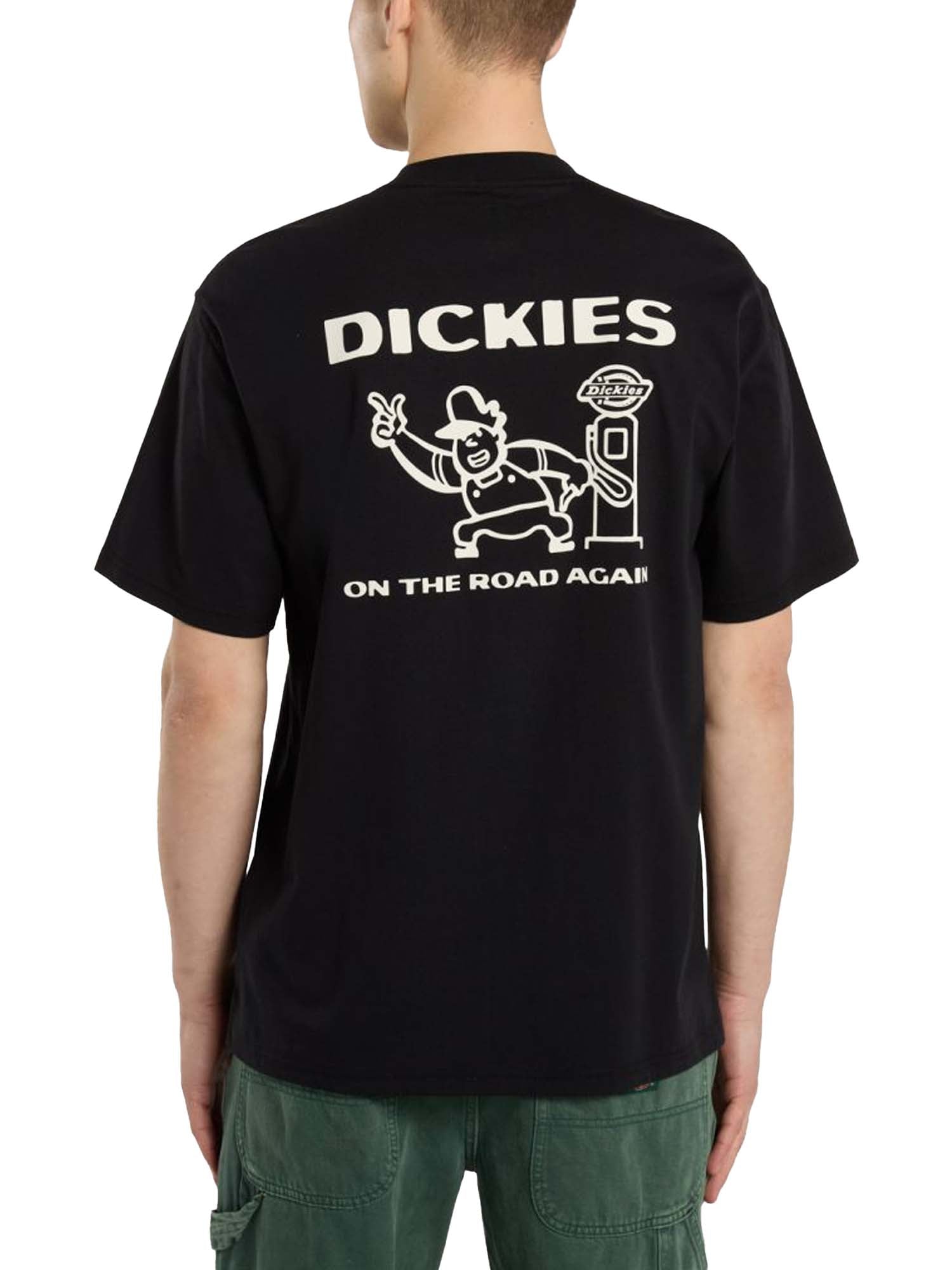 Dickies T-shirt leggera Burns Nero