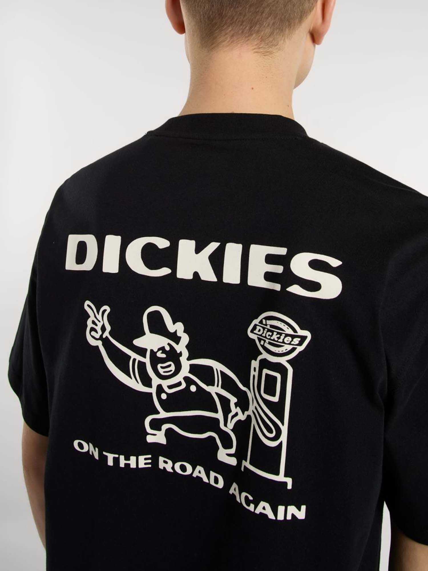 Dickies T-shirt leggera Burns Nero