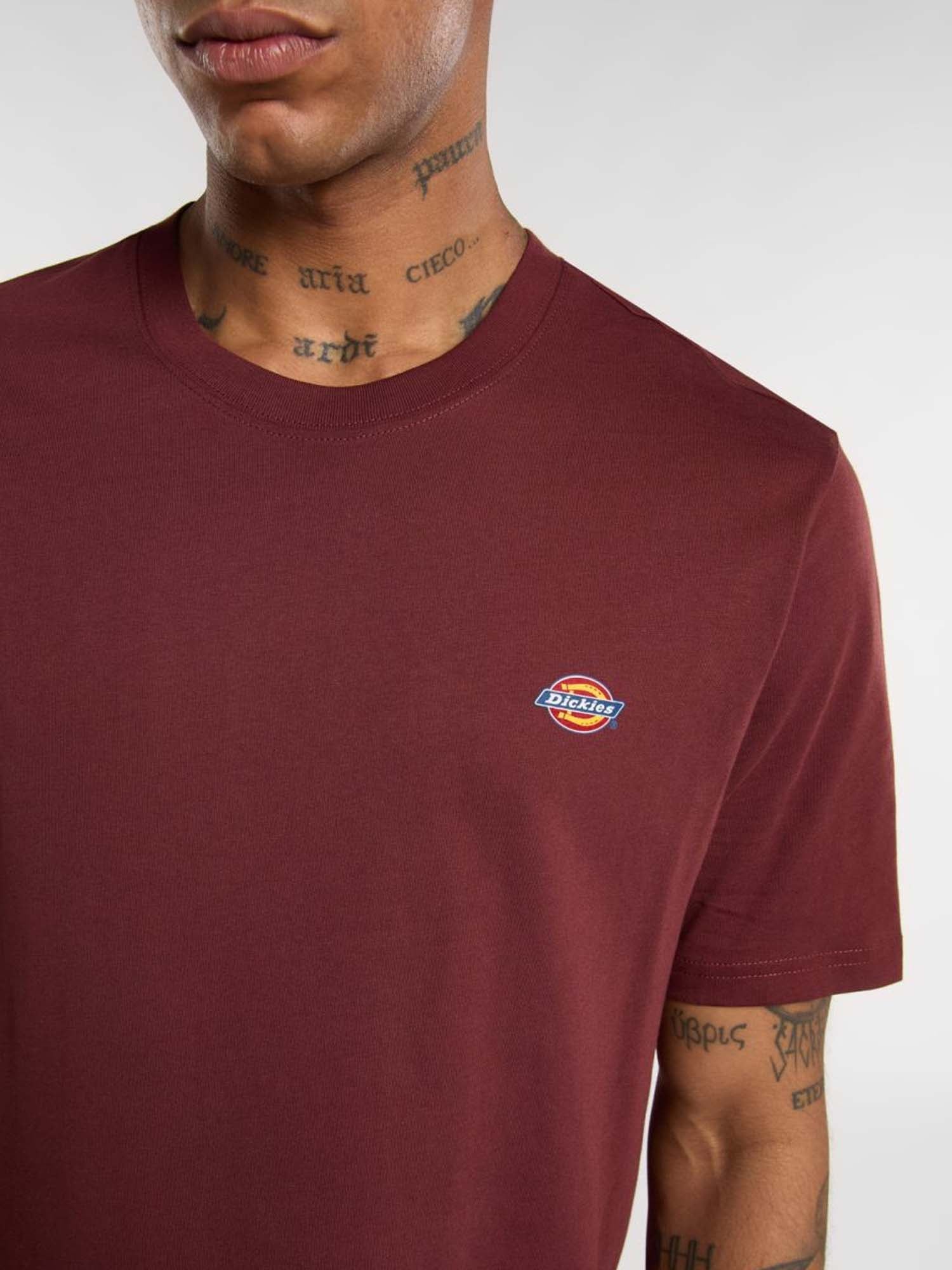 Dickies T-shirt leggera Mapleton Bordeaux