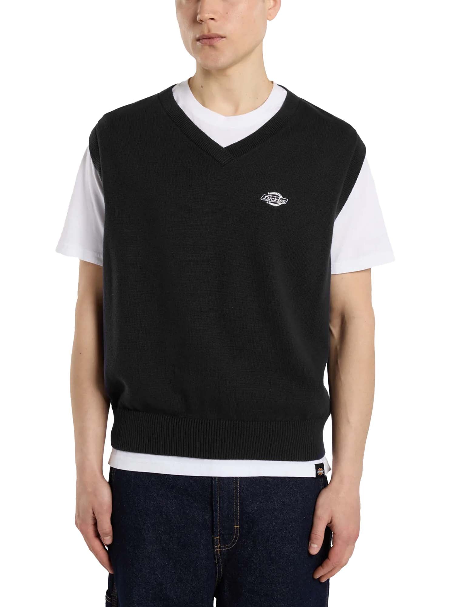 Dickies Gilet in maglia Summerdale Nero