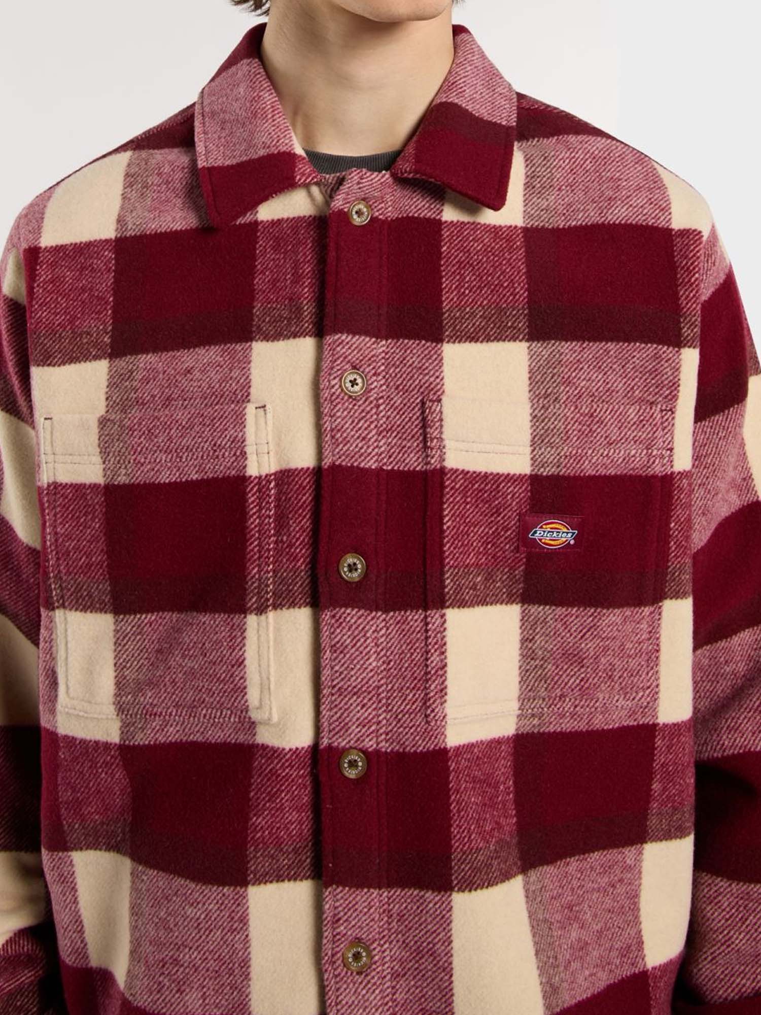 Dickies Camicia Coaling Rosso