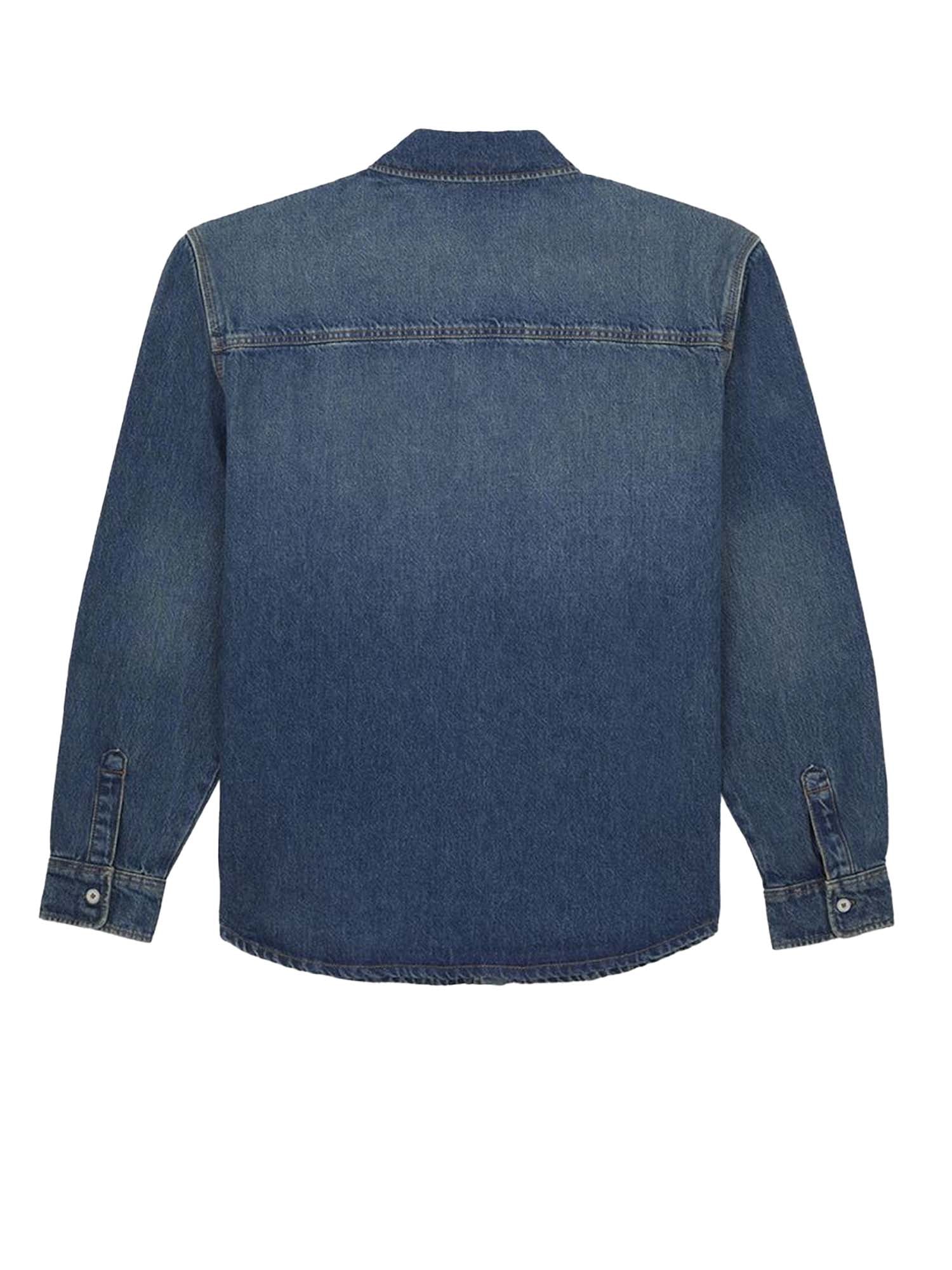 Dickies Camicia in jeans Mechanic a maniche lunghe Blu