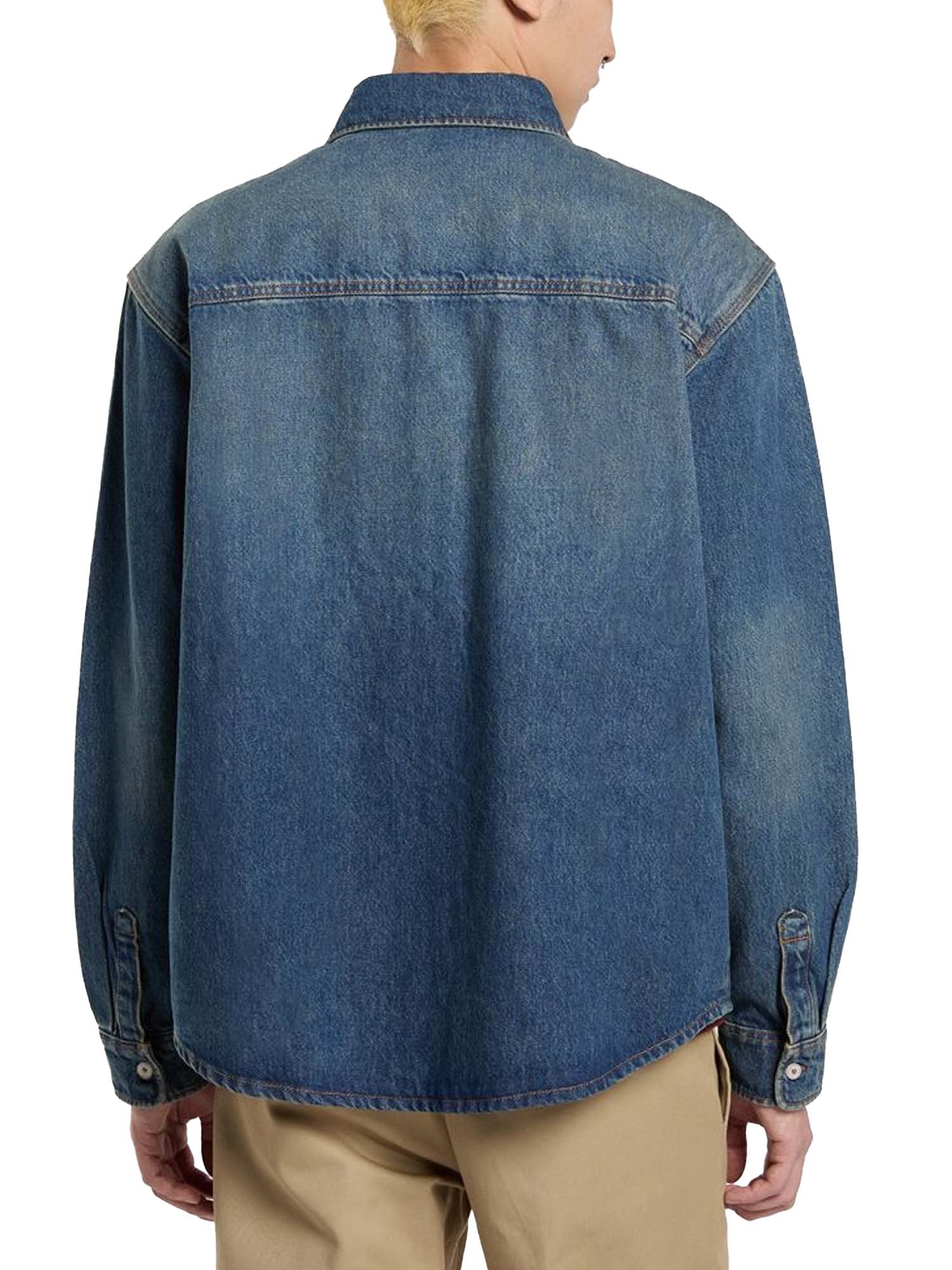 Dickies Camicia in jeans Mechanic a maniche lunghe Blu