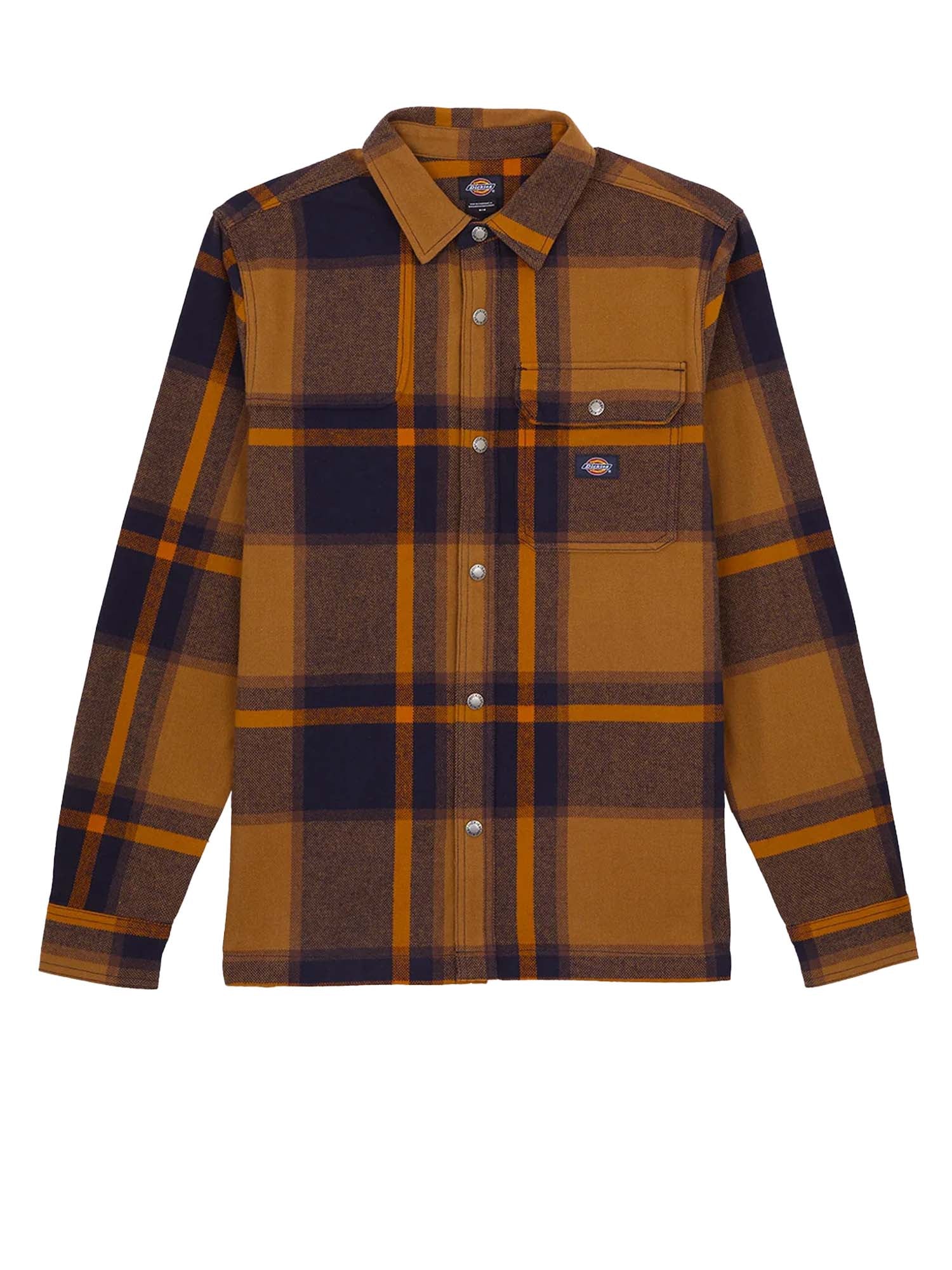 Dickies Camicia Nimmons A Maniche Lunghe Blu