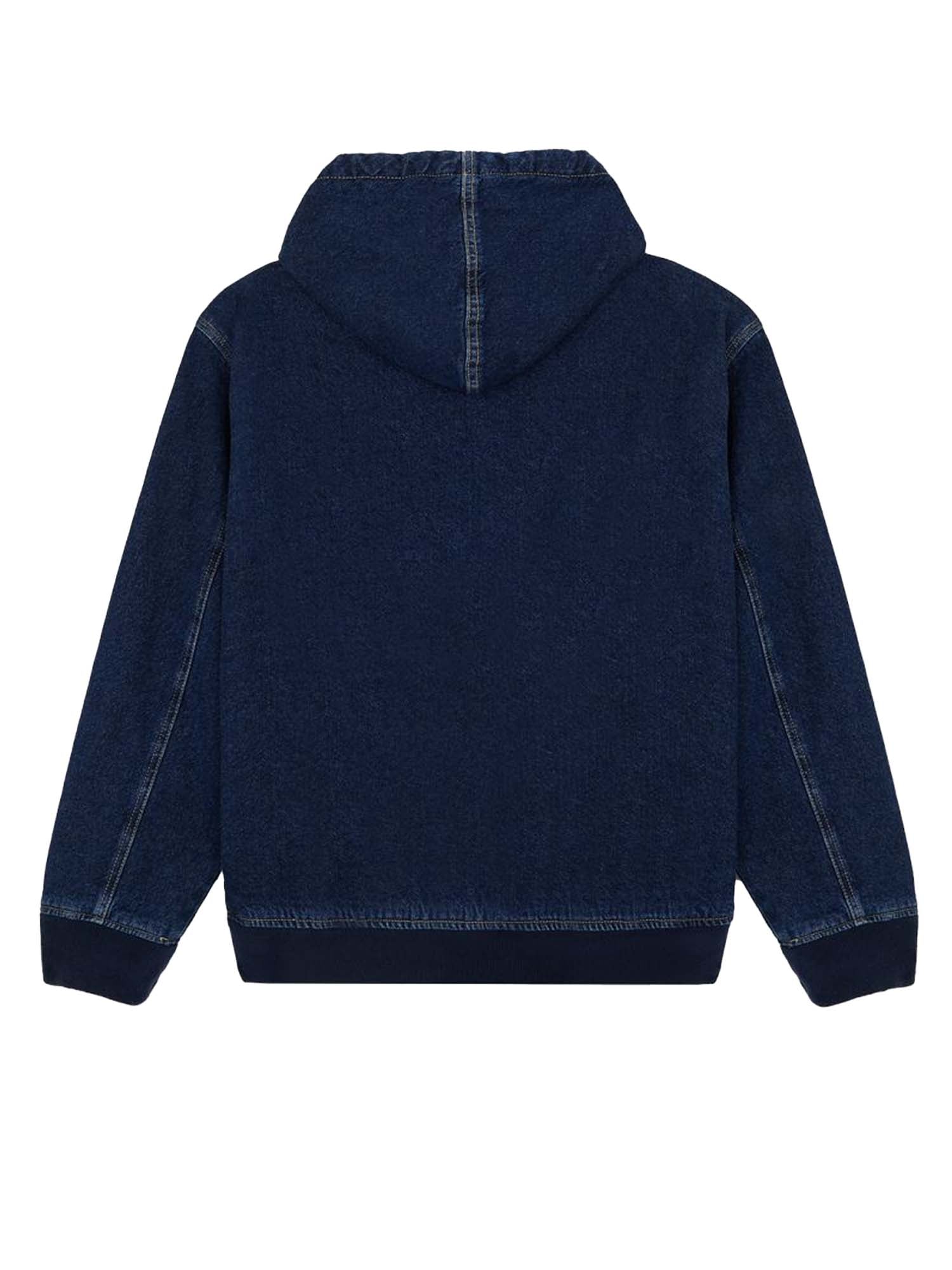 Dickies Giacca in jeans con cappuccio Hilham Blu