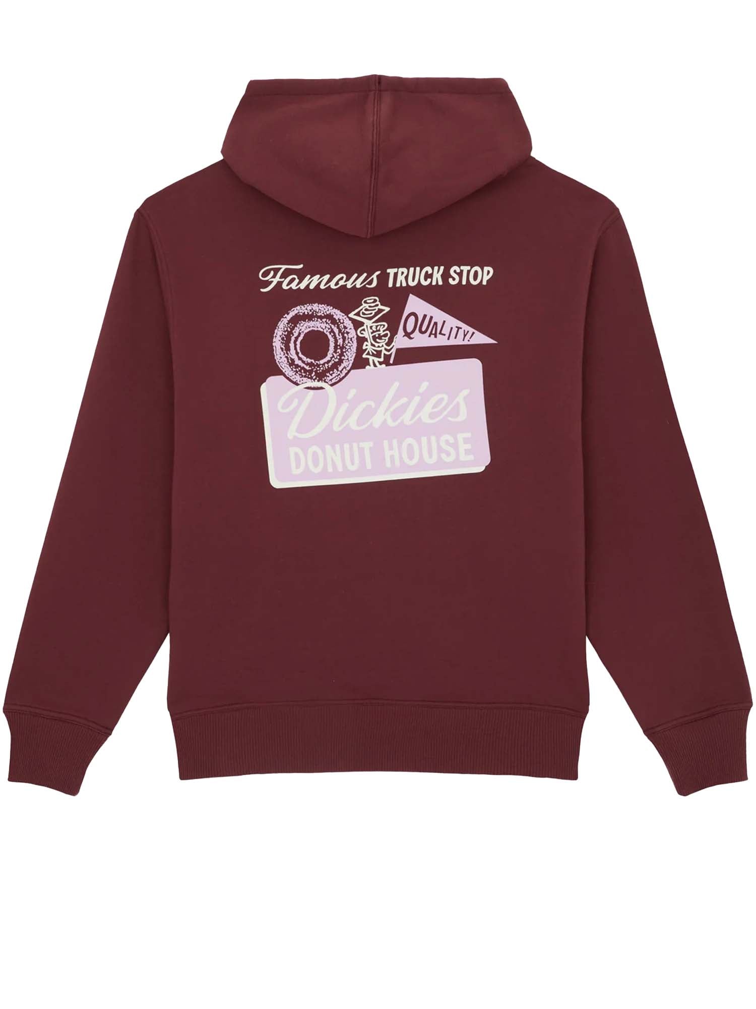 Dickies Felpa con cappuccio Donut House Bordeaux