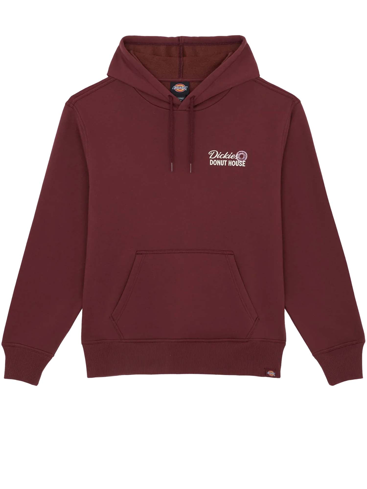 Dickies Felpa con cappuccio Donut House Bordeaux