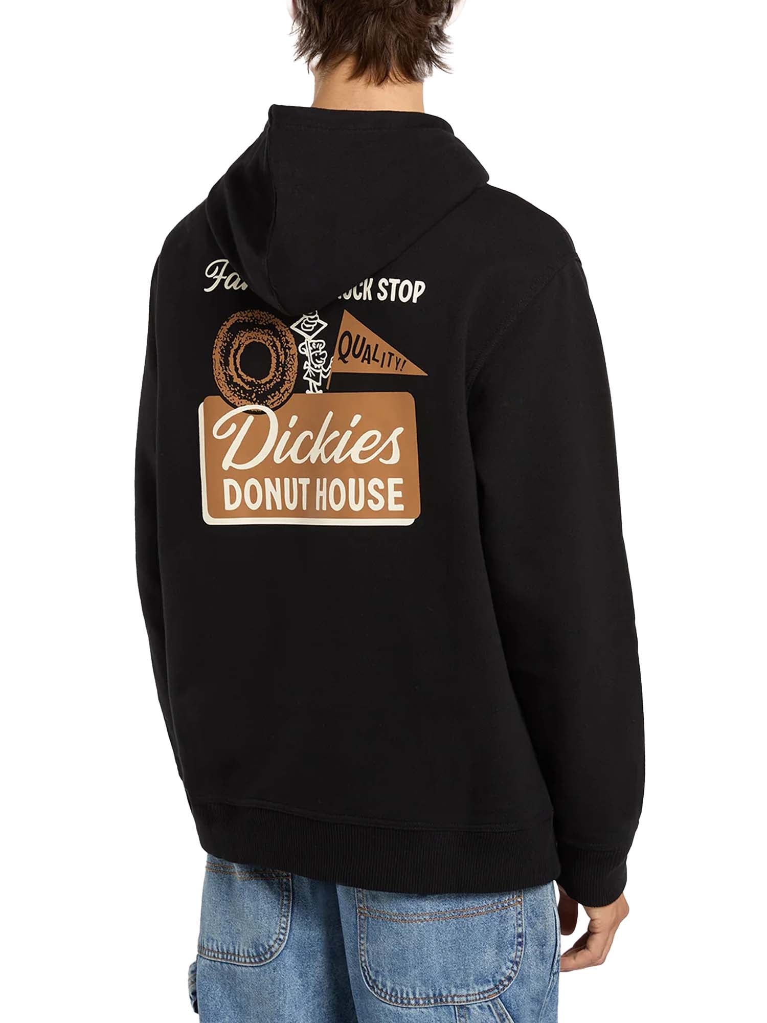 Dickies Felpa con cappuccio Donut House Nero