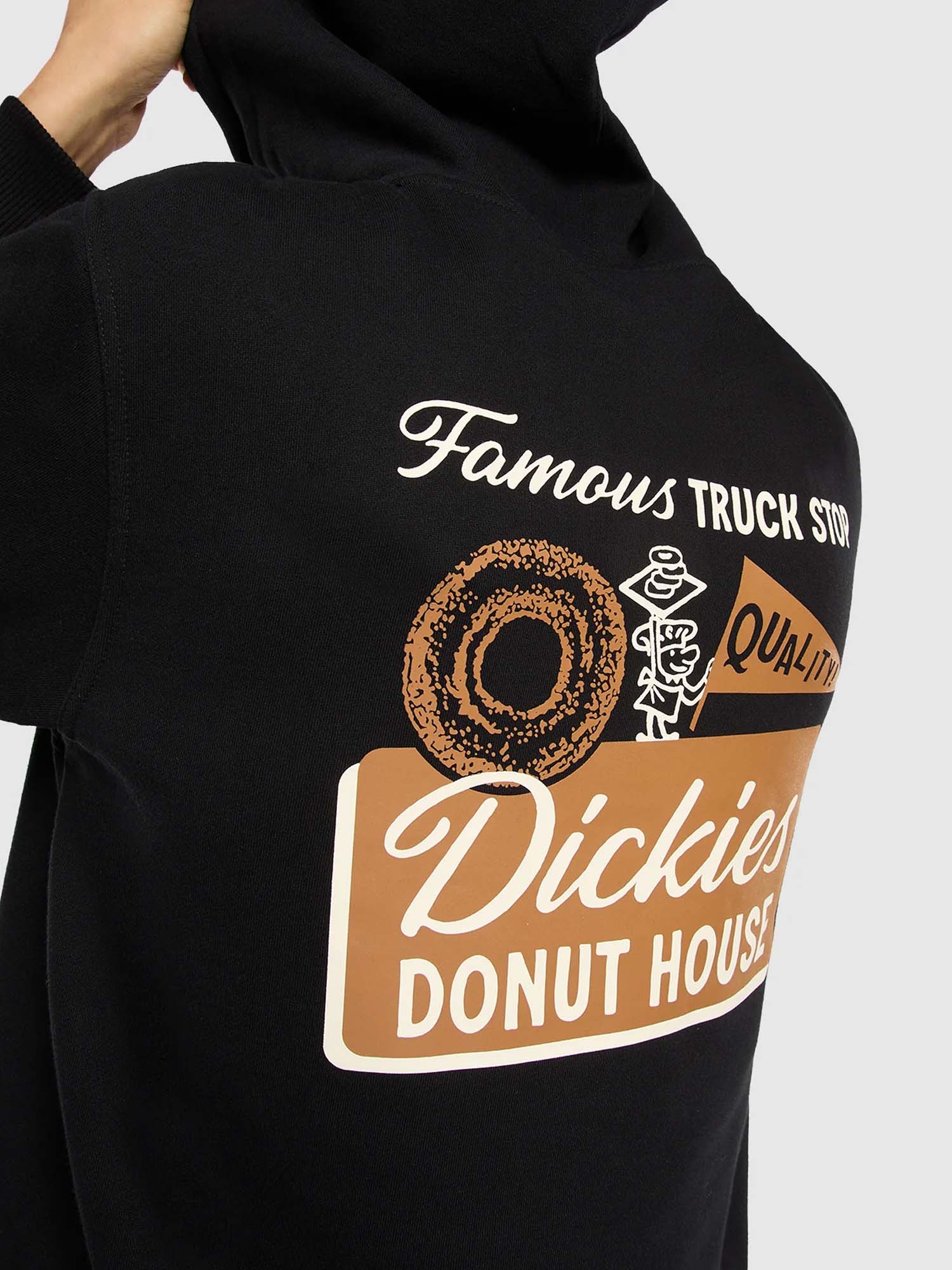 Dickies Felpa con cappuccio Donut House Nero