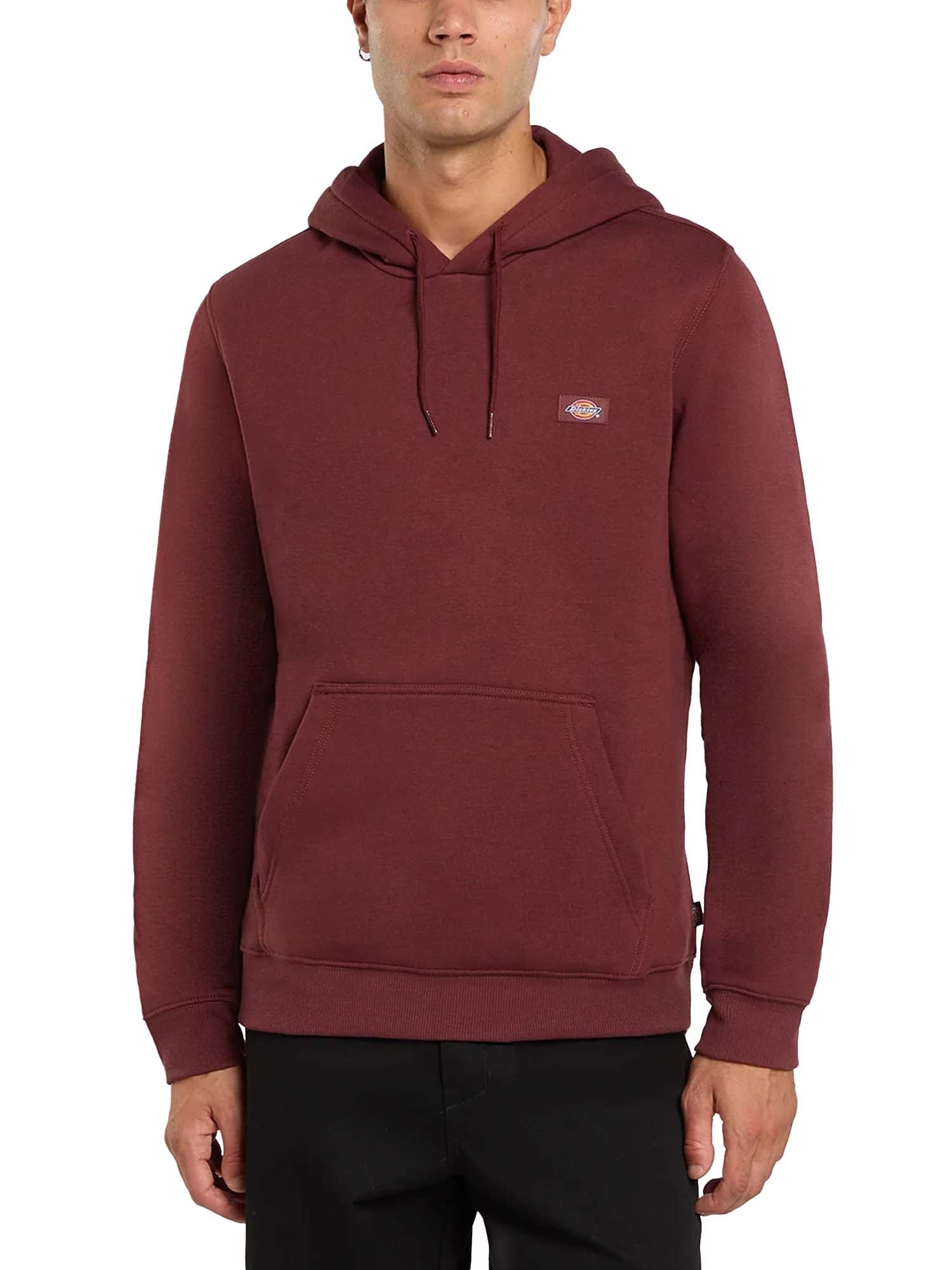 Dickies Felpa Con Cappuccio Oakport Bordeaux