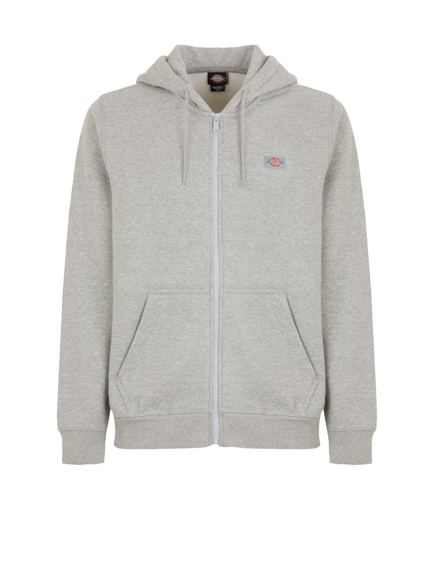 Dickies Felpa con cappuccio e zip Oakport Grigio