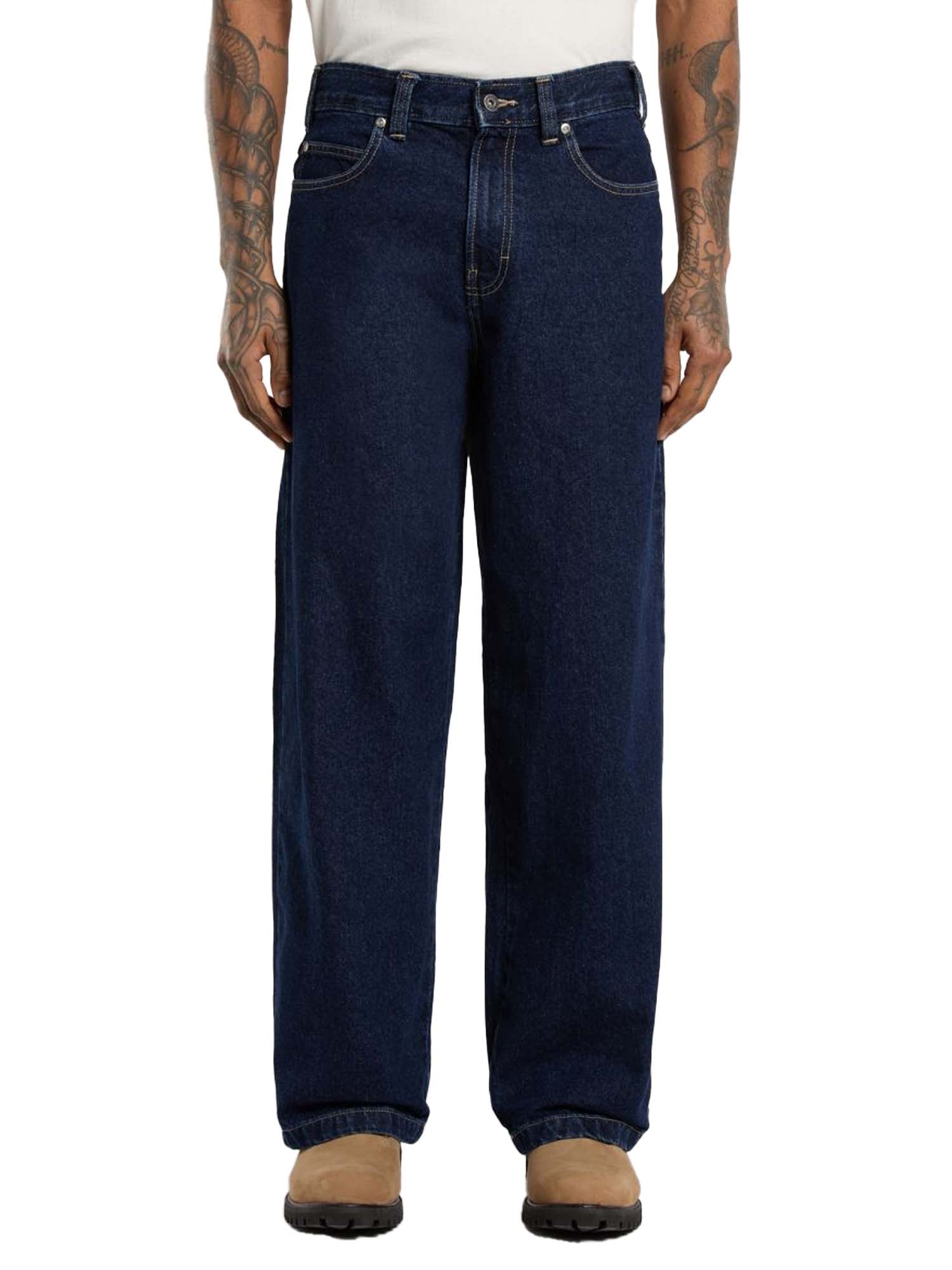 Dickies Jeans dritti extra loose Hilham Blu