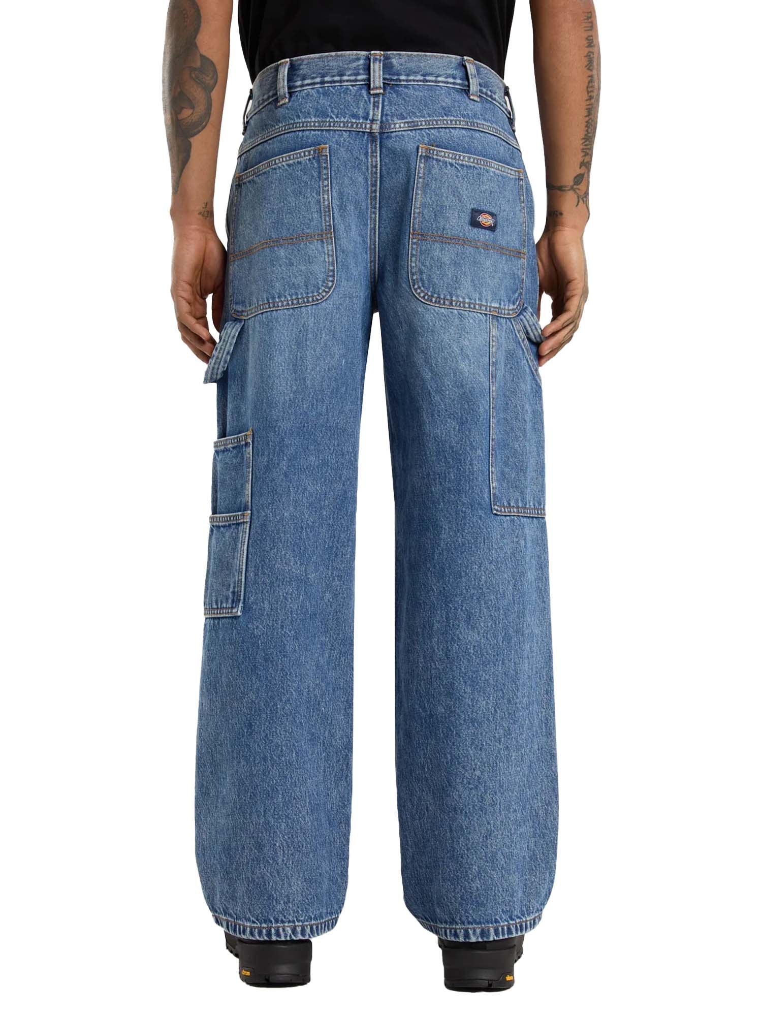 Dickies Jeans Loose Painter Blu