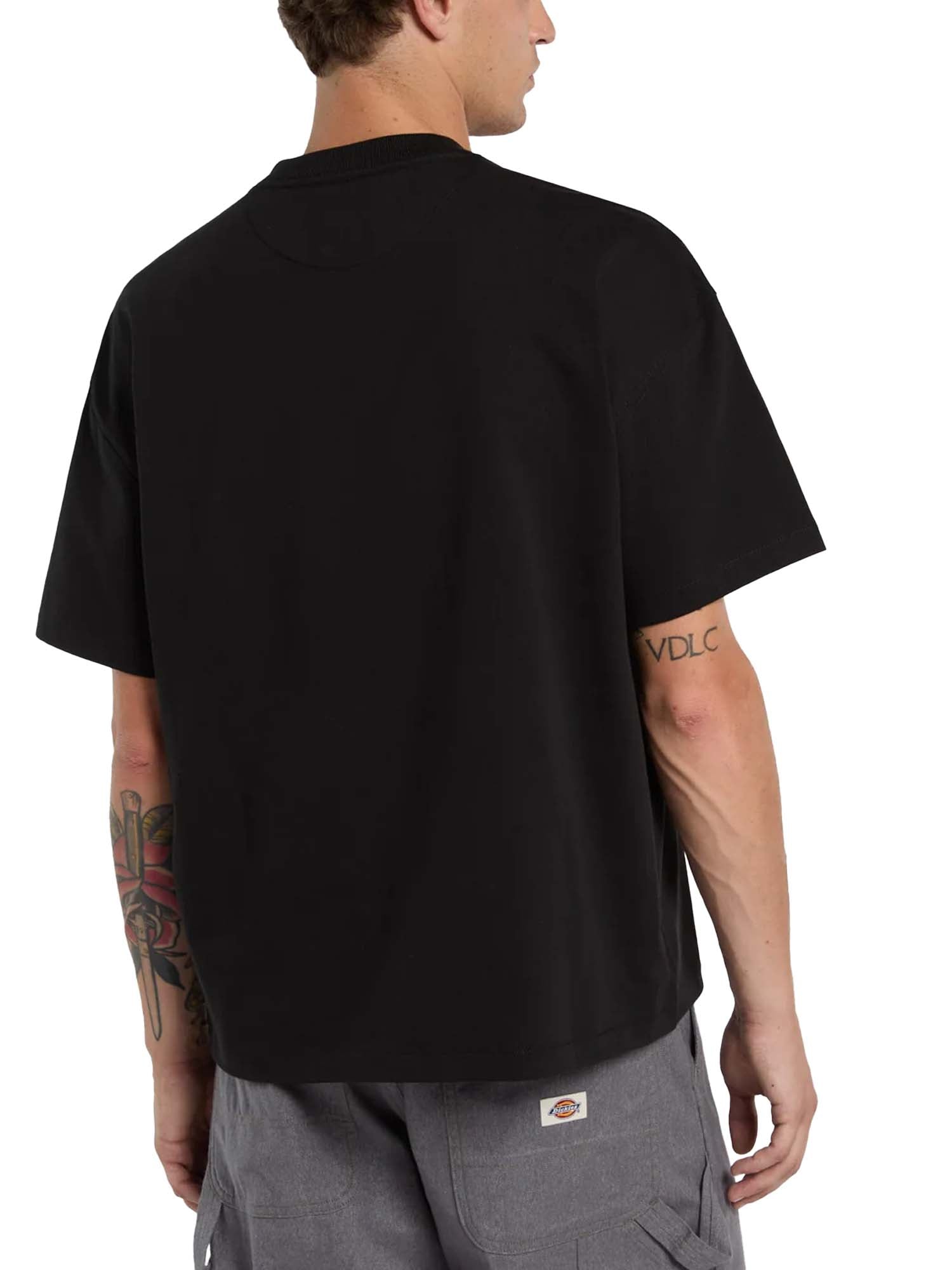 Dickies T-shirt pesante Mineral Nero