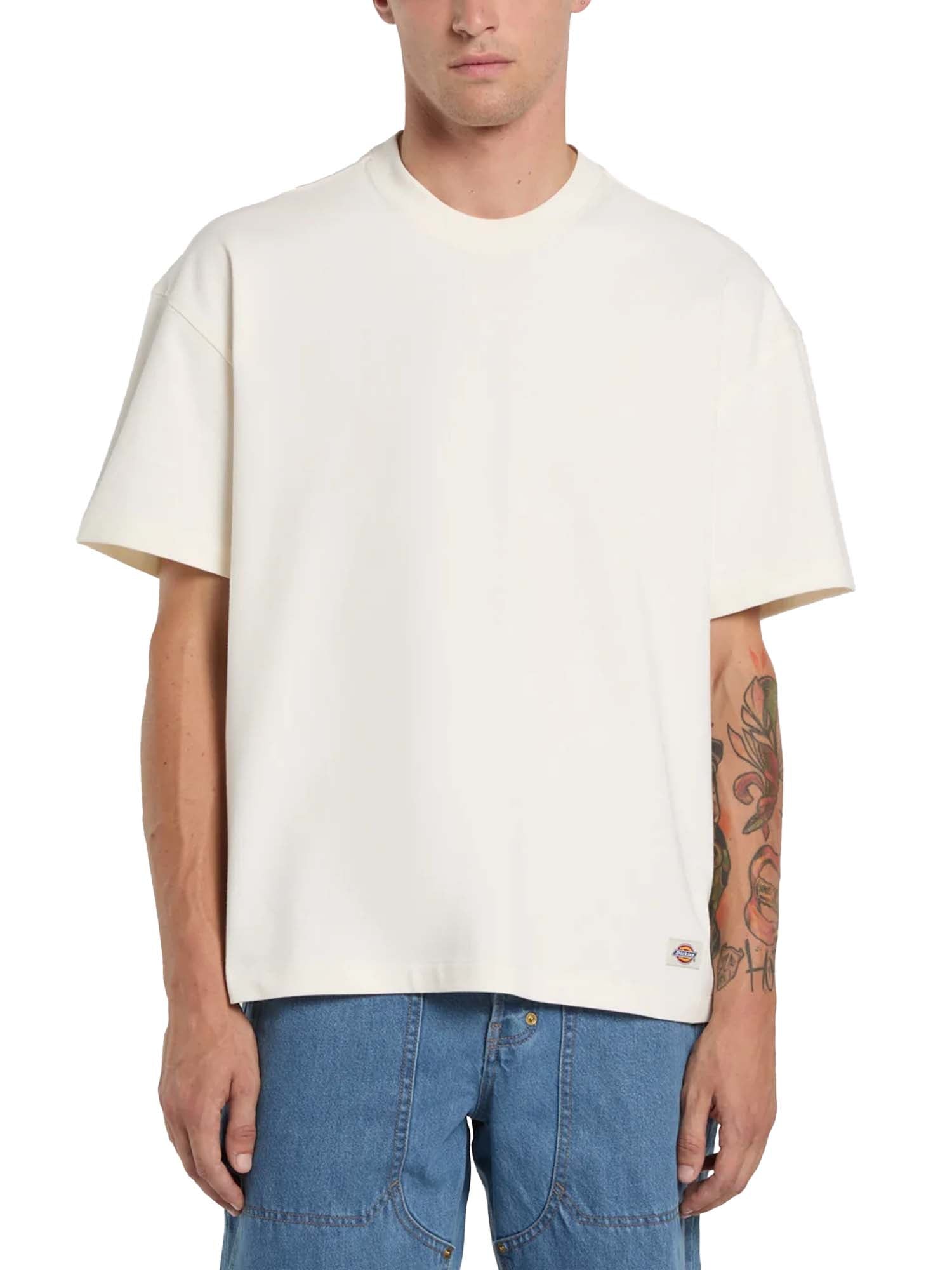 Dickies T-shirt pesante Mineral Bianco
