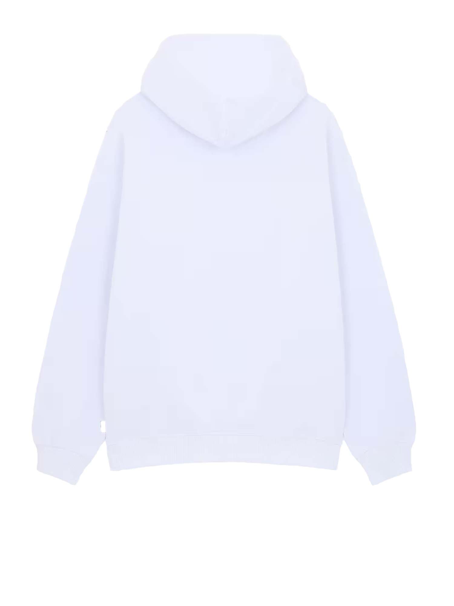 Octopus Octopus Octopus Higher Hoodie Bianco