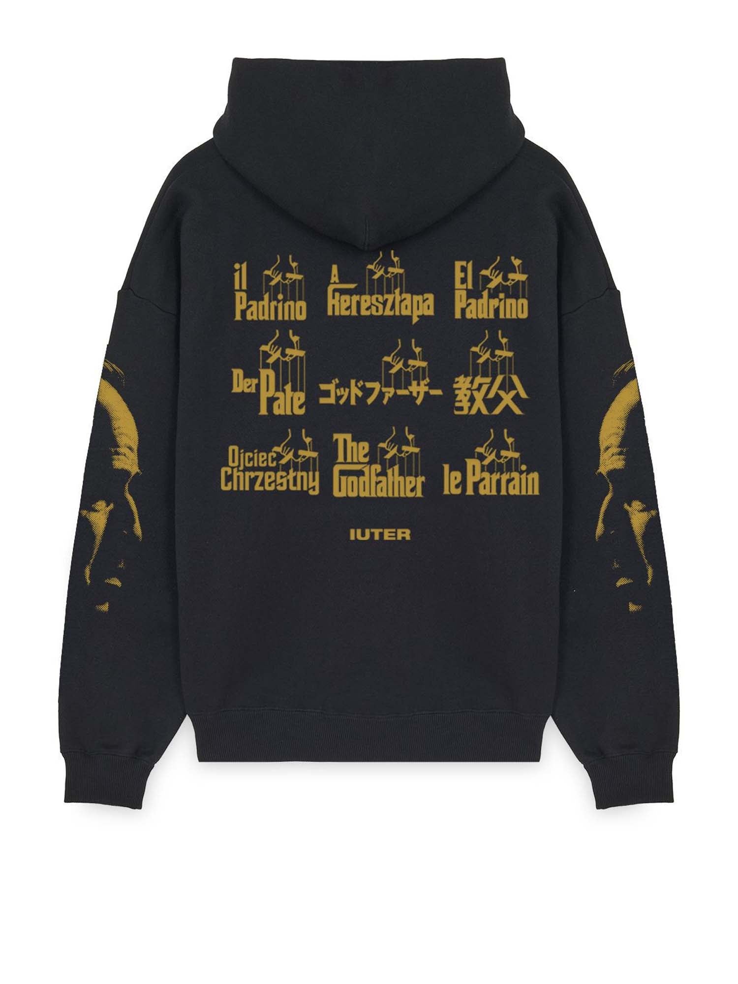 Iuter The Godfather: Worldwide Hoodie Nero