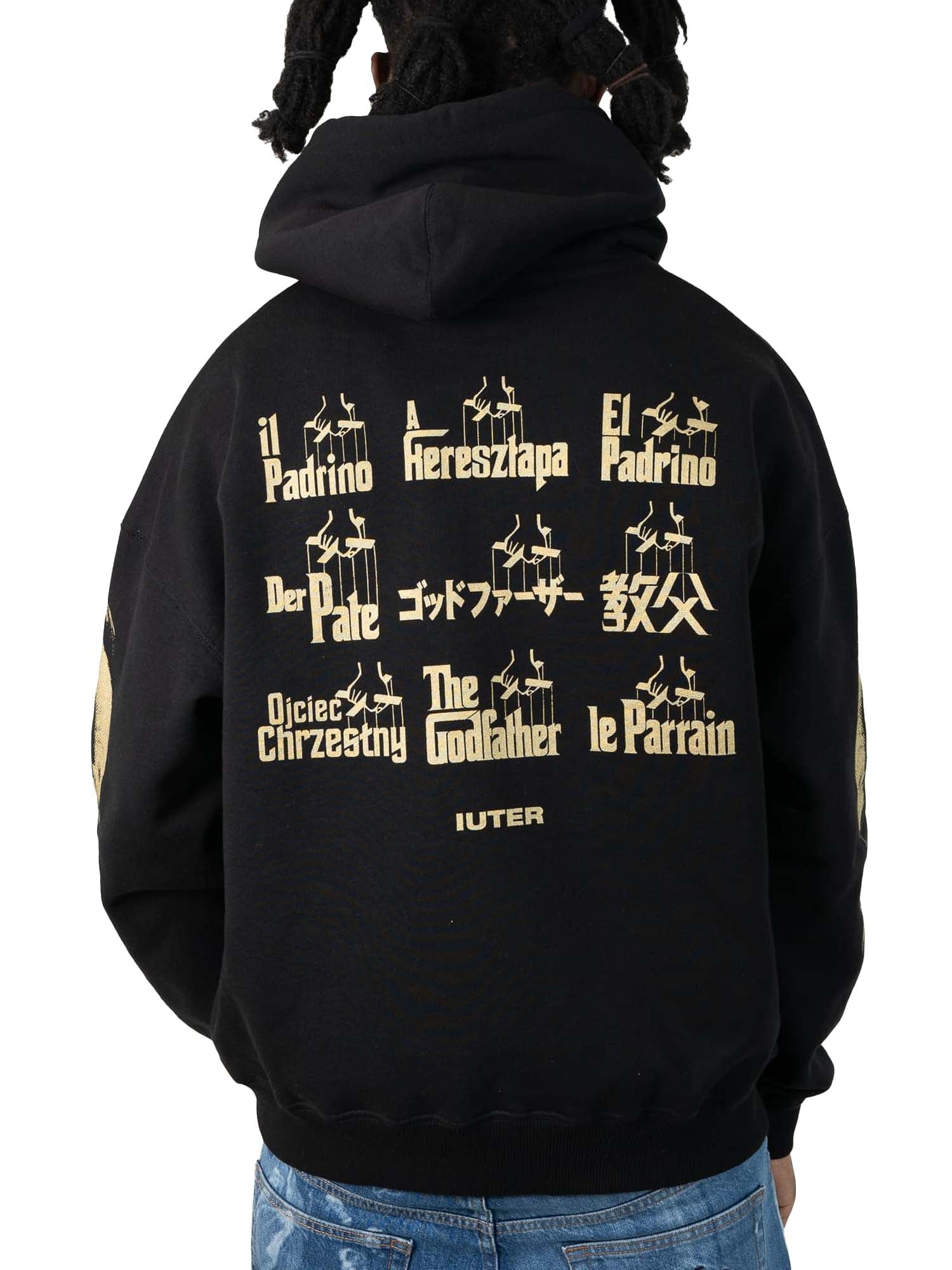 Iuter The Godfather: Worldwide Hoodie Nero