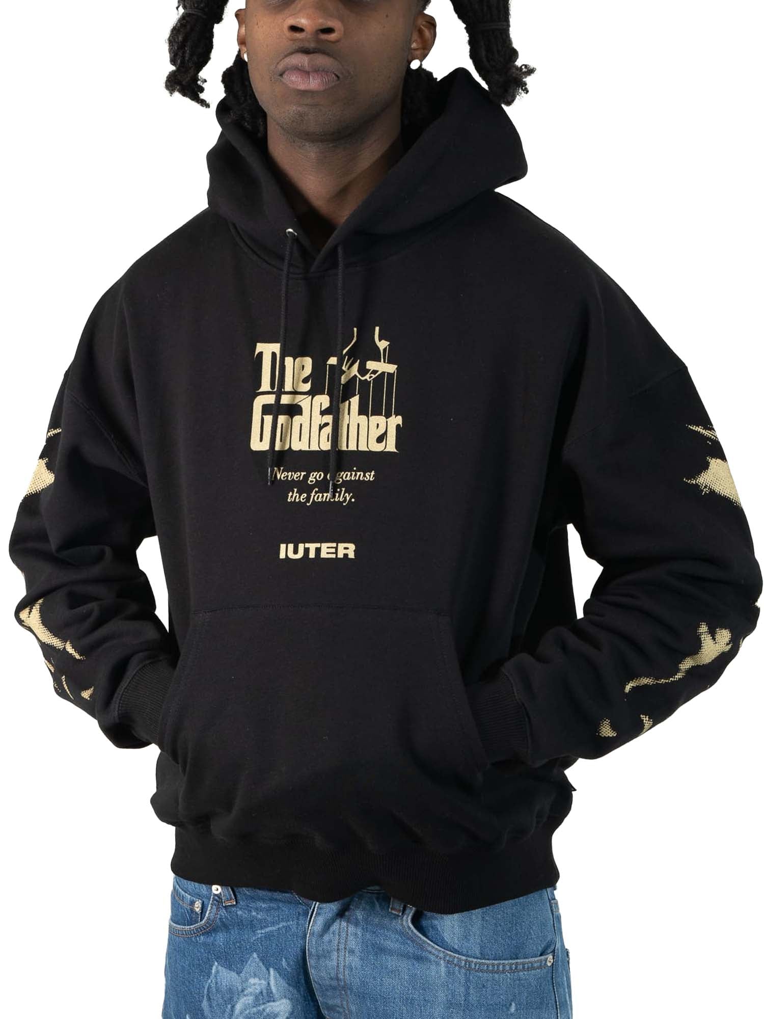 Iuter The Godfather: Worldwide Hoodie Nero