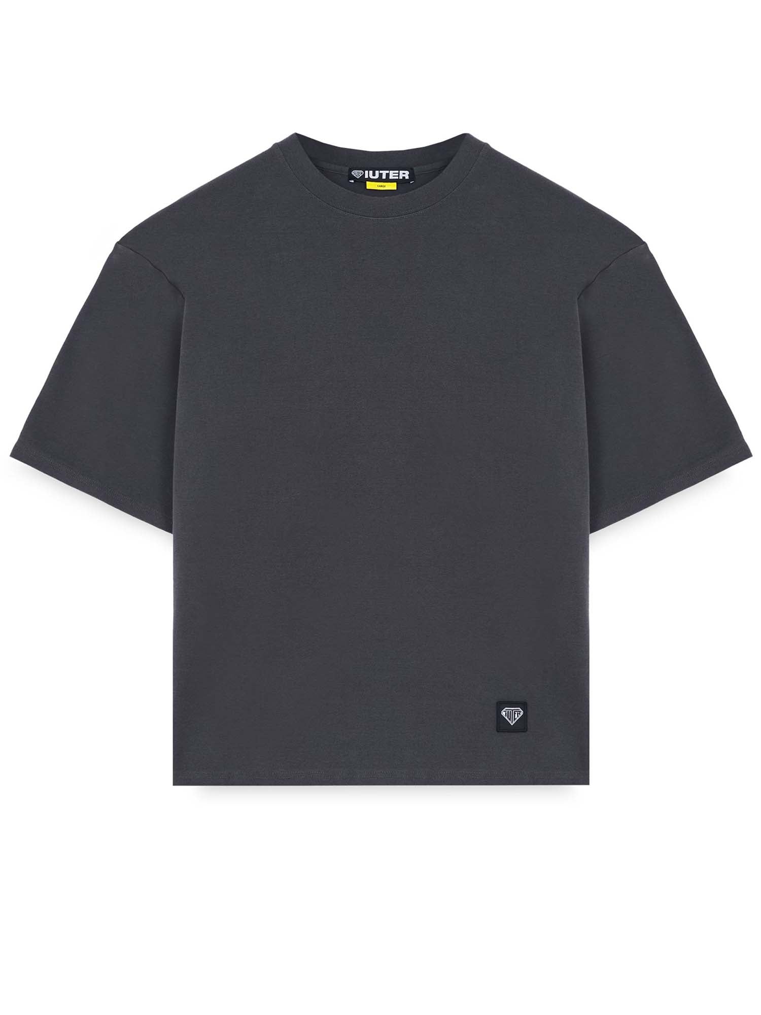 Label Ribbed Tee