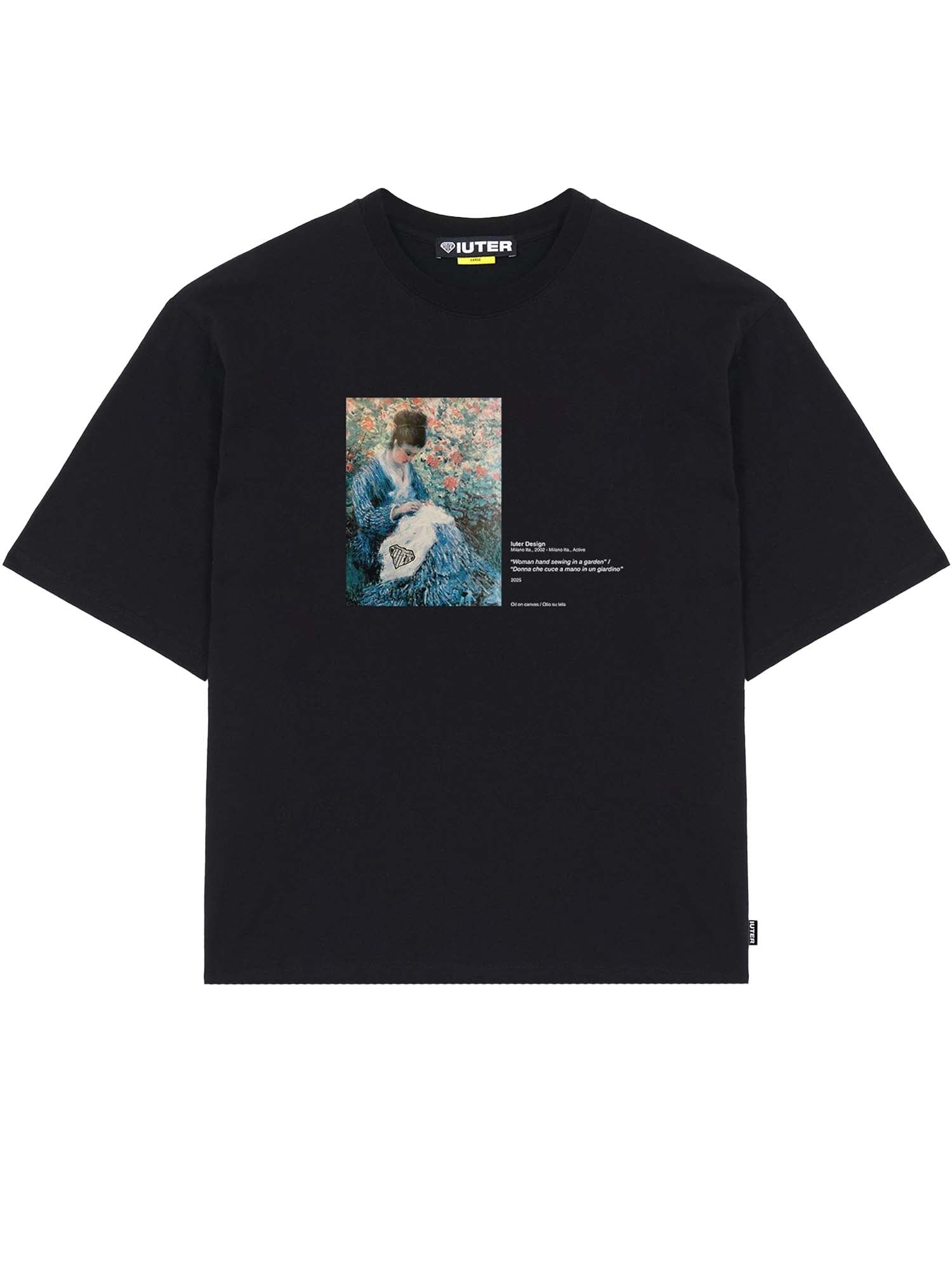 Iuter Museum Tee Nero