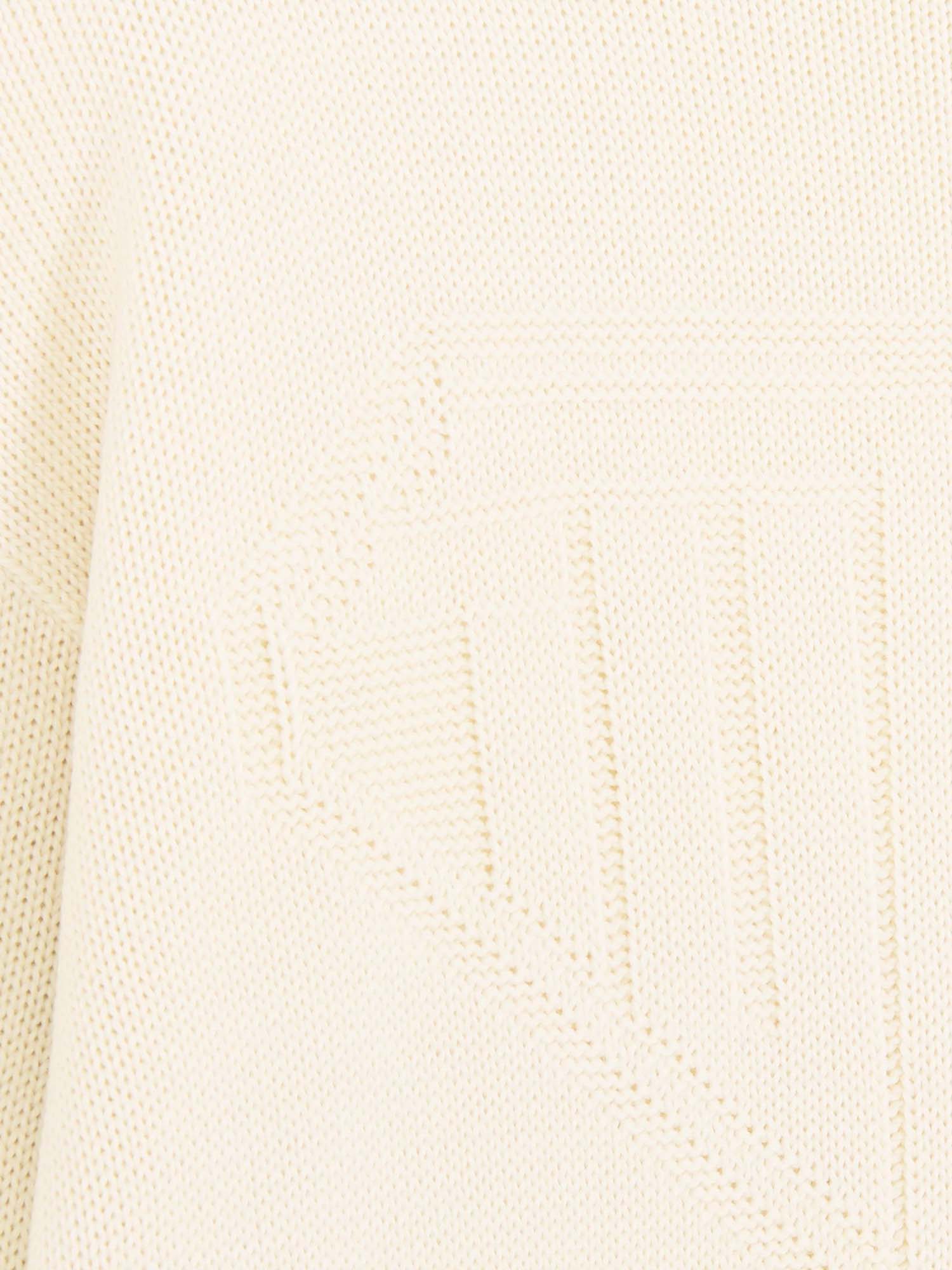 Iuter Links Logo Knit Sweater Beige