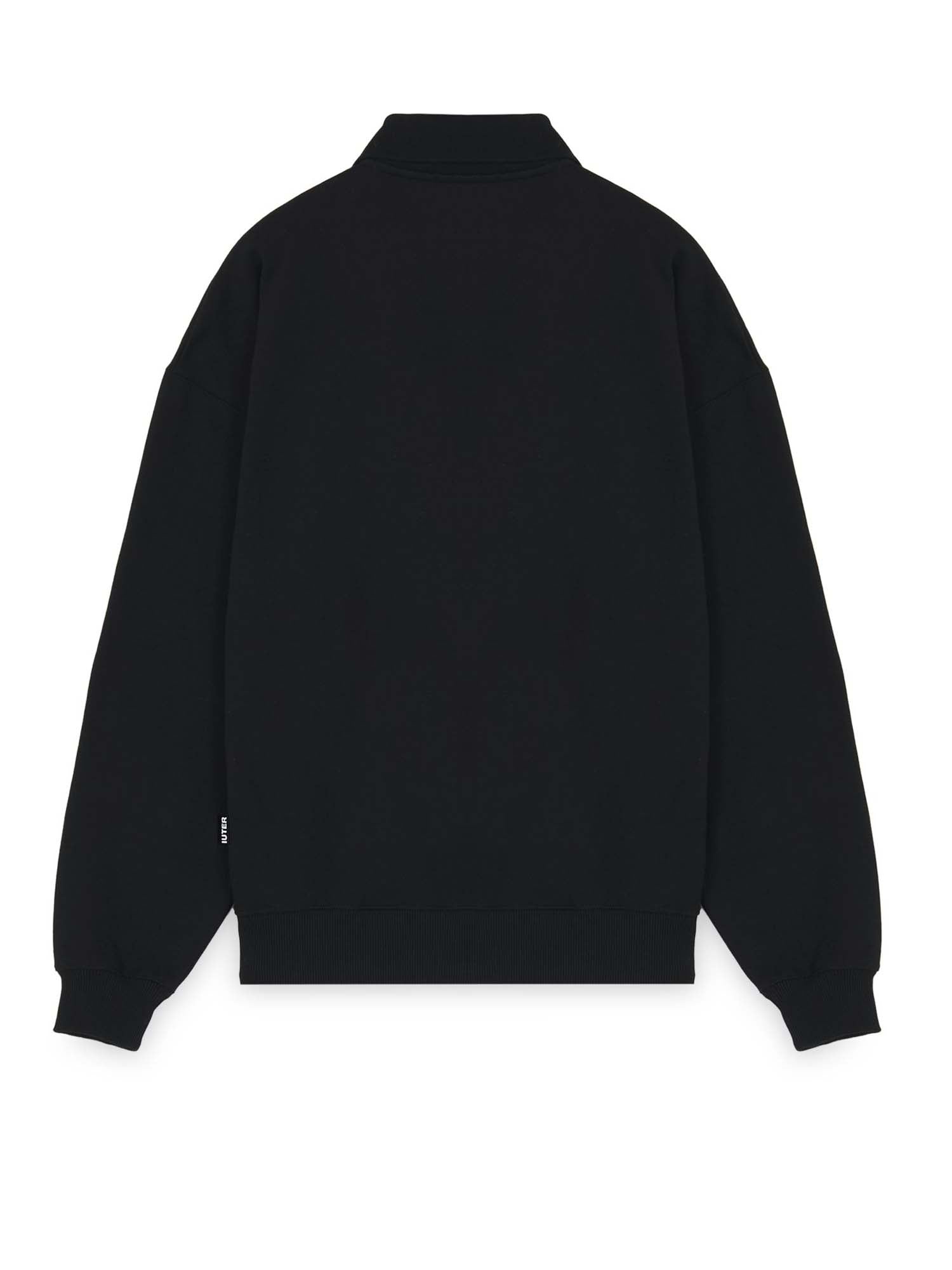 Iuter Heart Logo Polo Sweater Nero