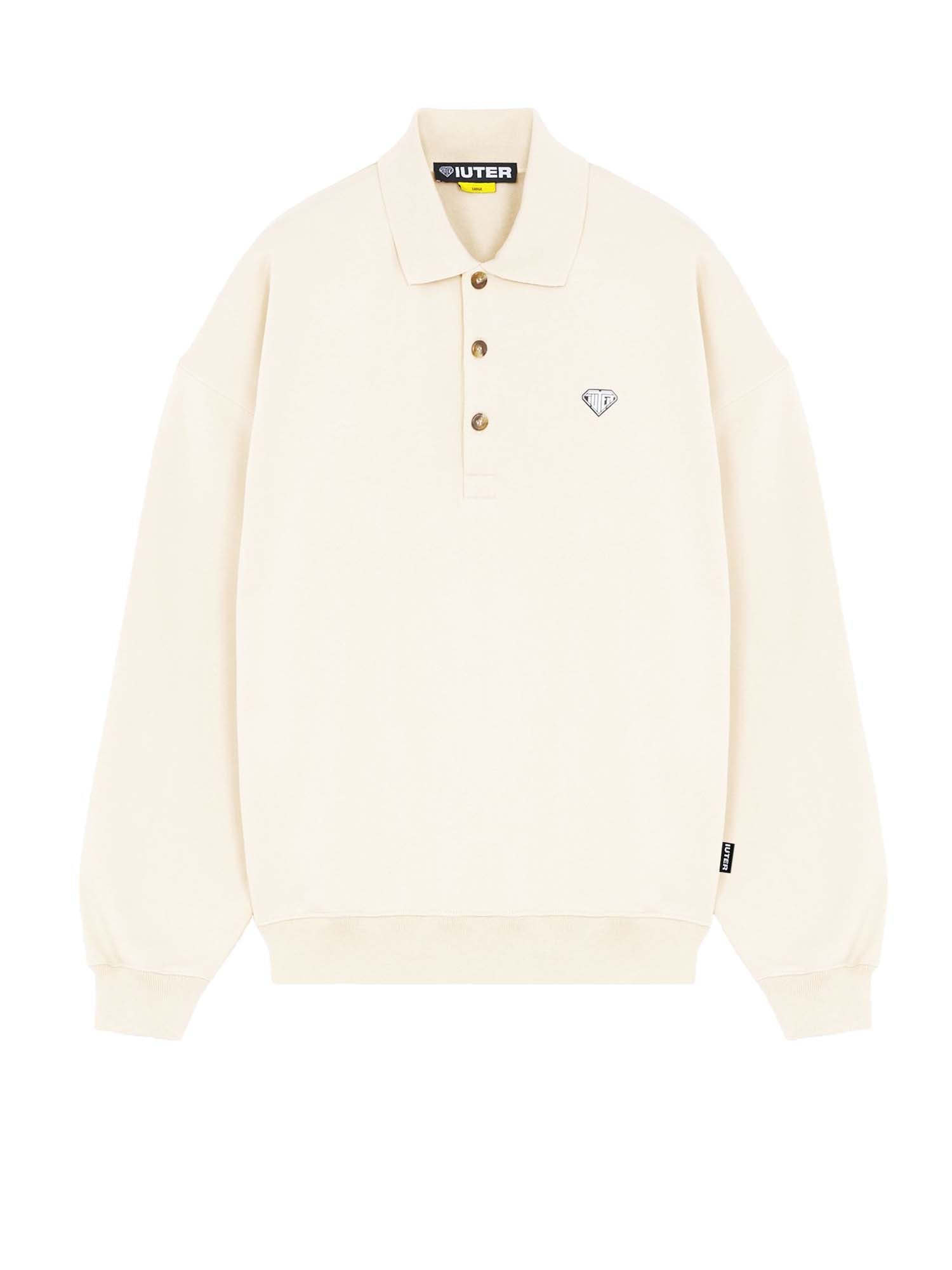 Heart Logo Polo Sweater