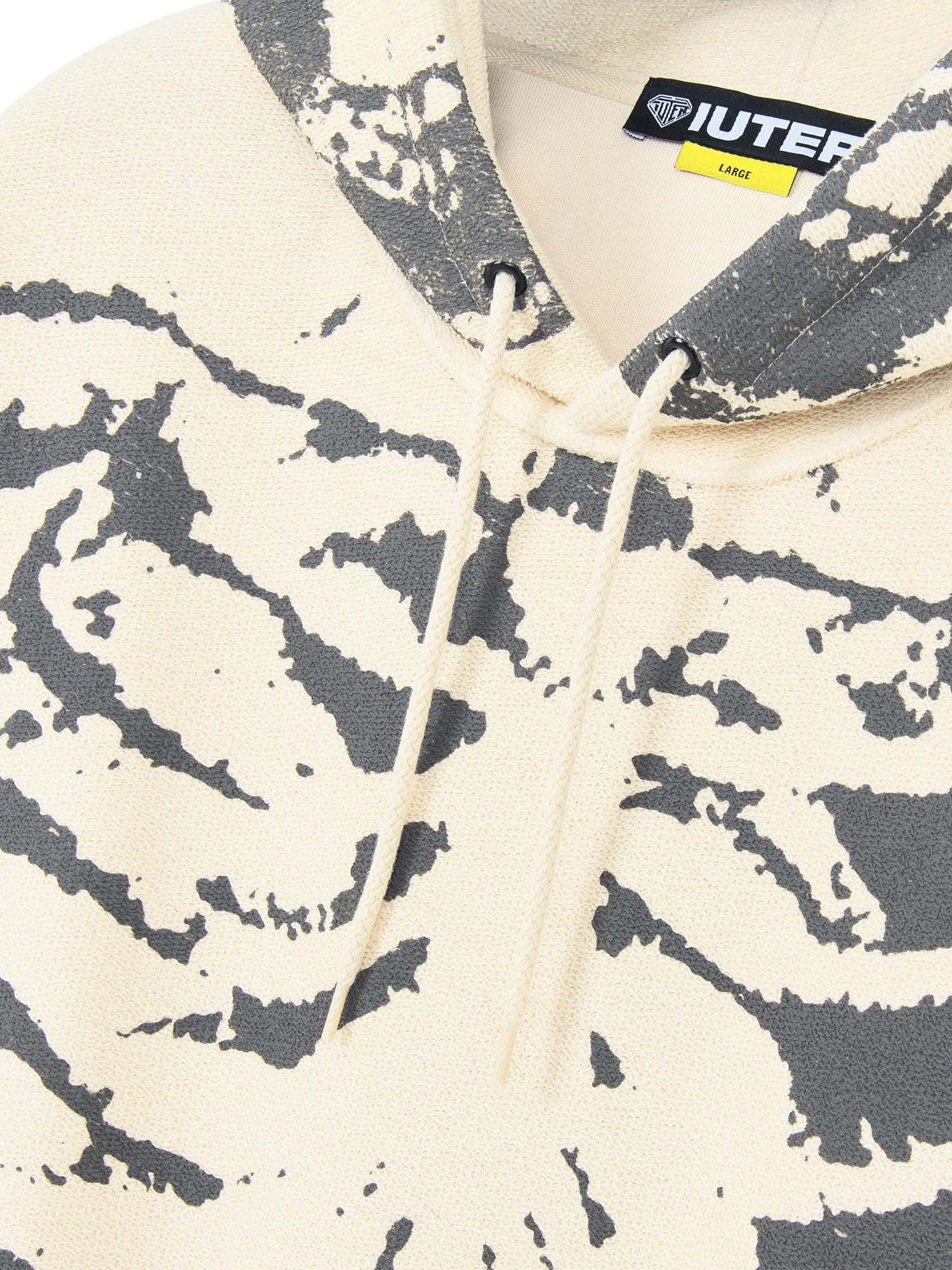 Iuter Skeleton Hoodie Beige