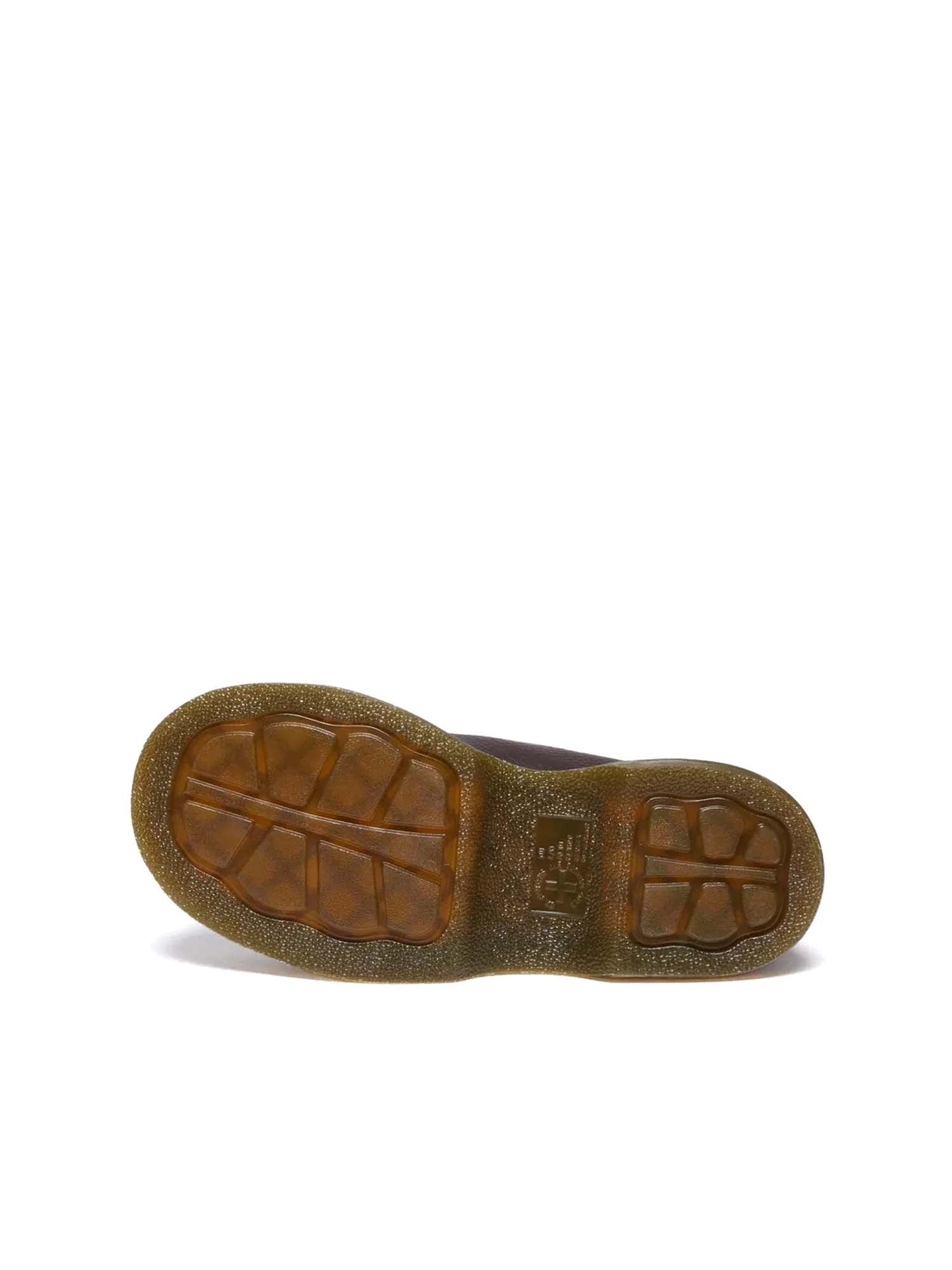 Dr. Martens Stivaletti Buzz 8-Eye in pelle Grizzly Marrone