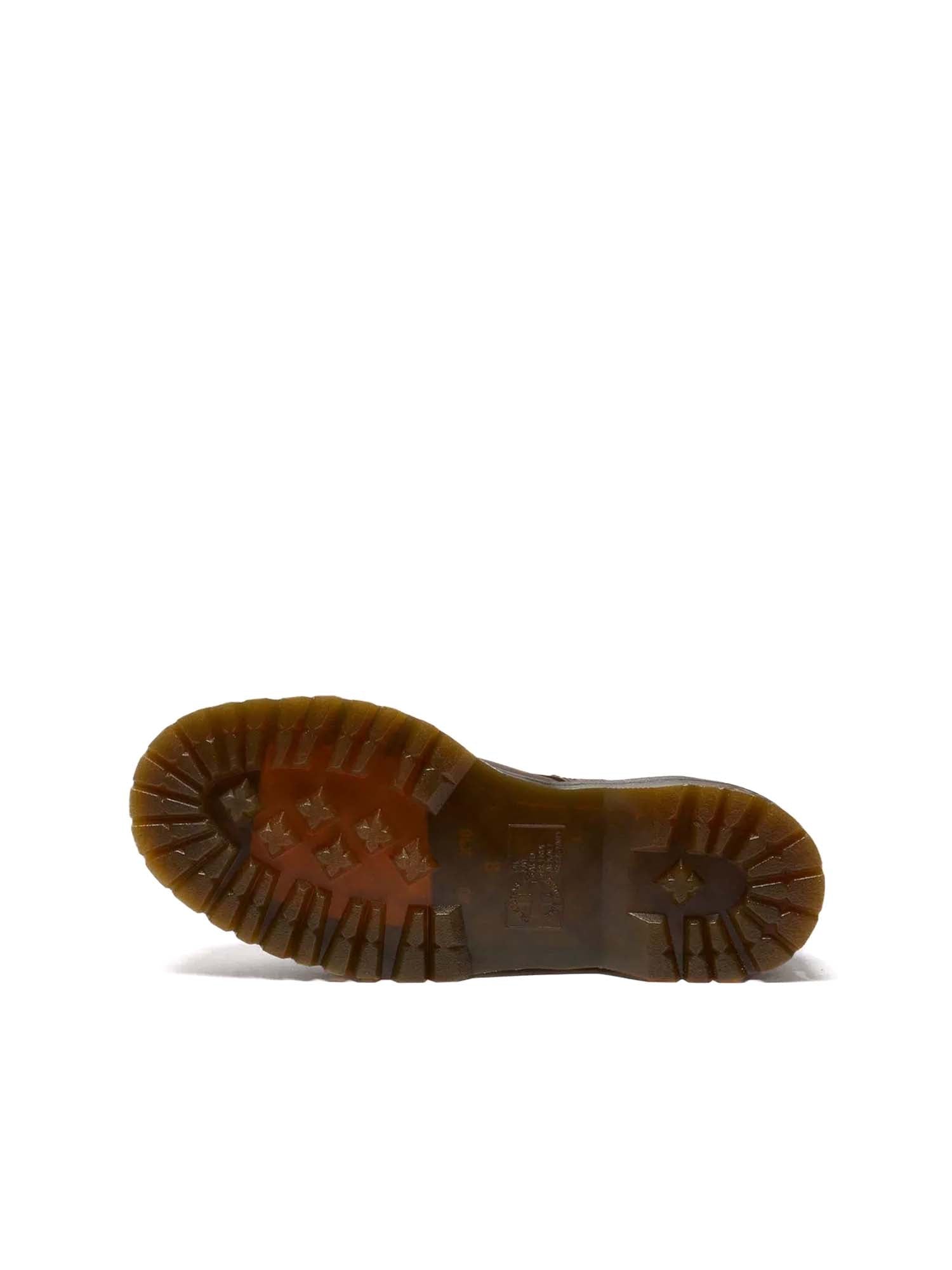 Dr. Martens Stivali platform Sinclair in pelle Crazy Horse Marrone