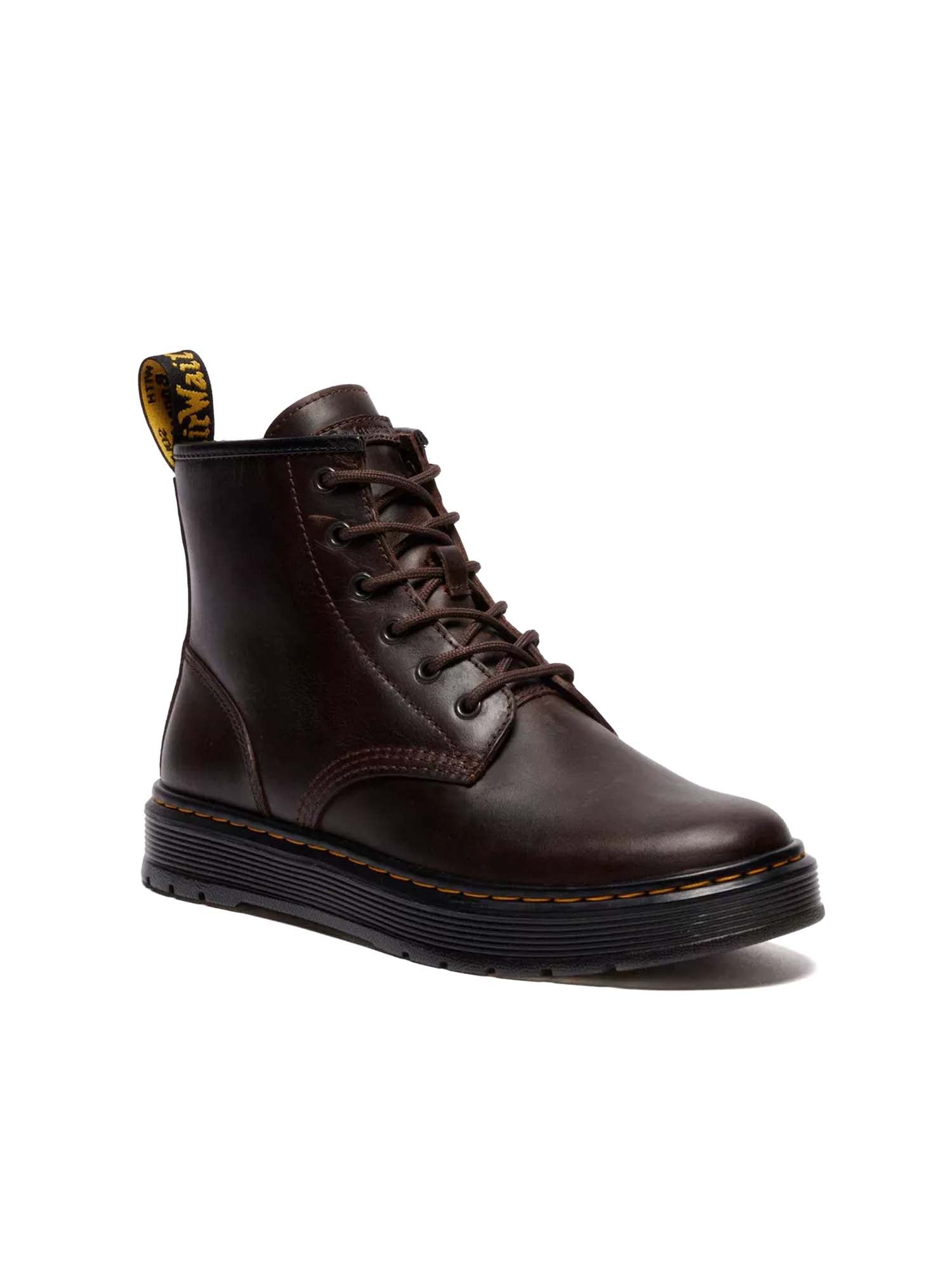 Dr. Martens Stivali Brookline Chukka in pelle Crazy Horse Marrone