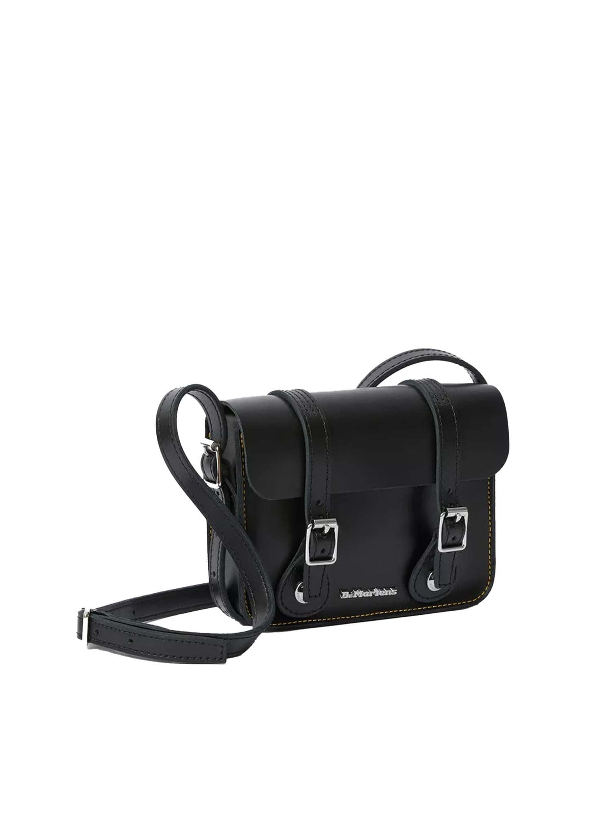 Dr. Martens Borsa a tracolla in pelle da 7 pollici Nero