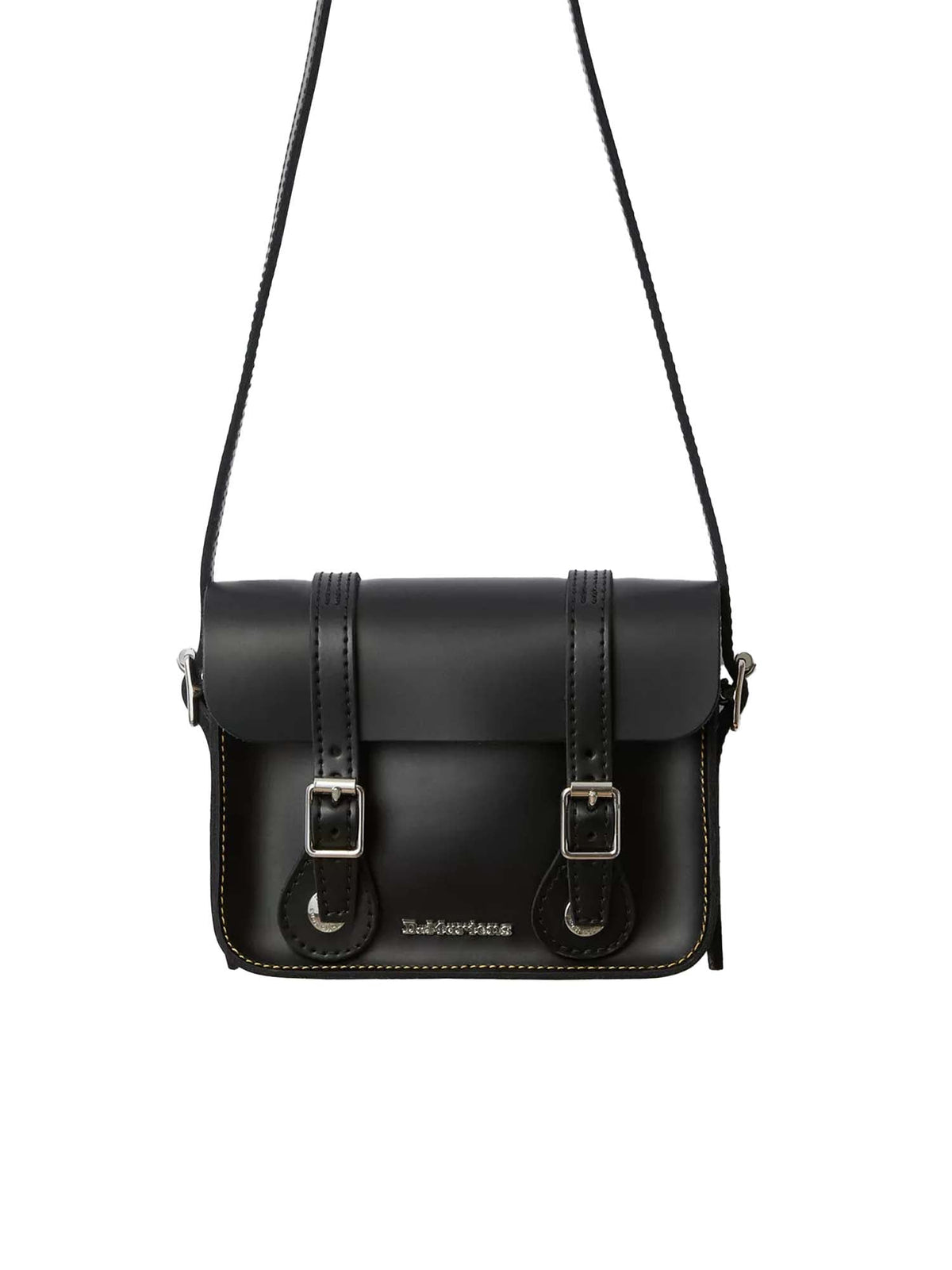 Dr. Martens Borsa a tracolla in pelle da 7 pollici Nero
